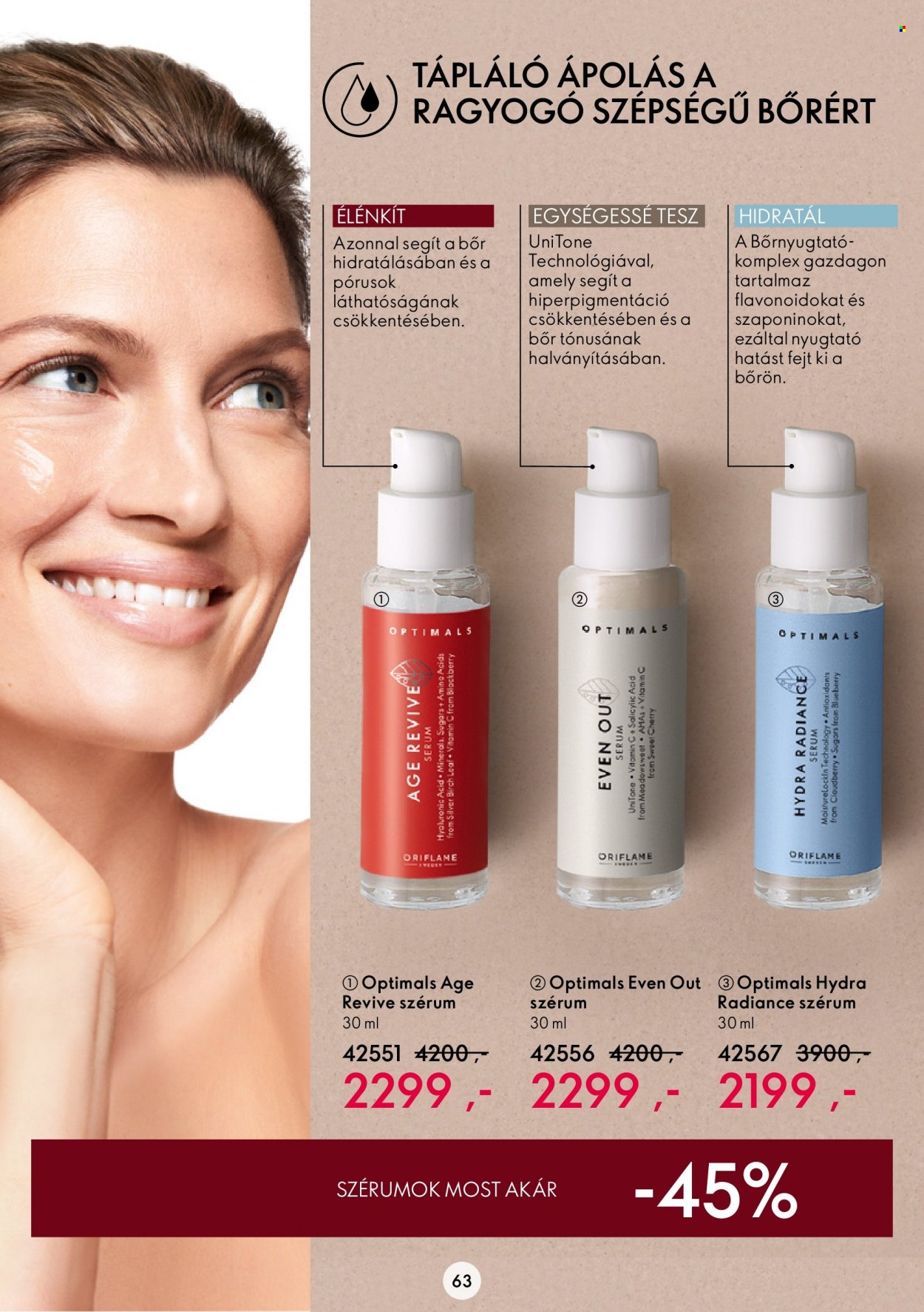 Oriflame akciós újságok - 2023.02.08 - 2023.02.28. Oldal 63