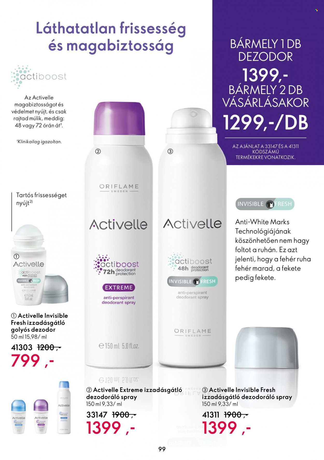 Oriflame akciós újságok - 2023.02.08 - 2023.02.28. Oldal 99