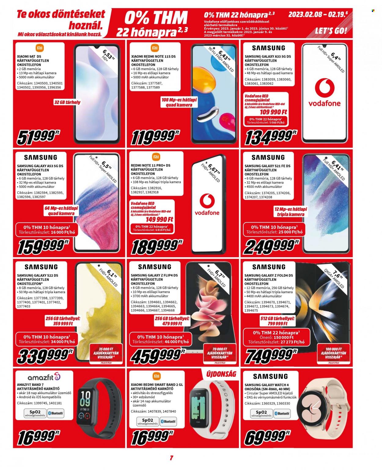 MediaMarkt akciós újságok - 2023.02.08 - 2023.02.19. Oldal 7