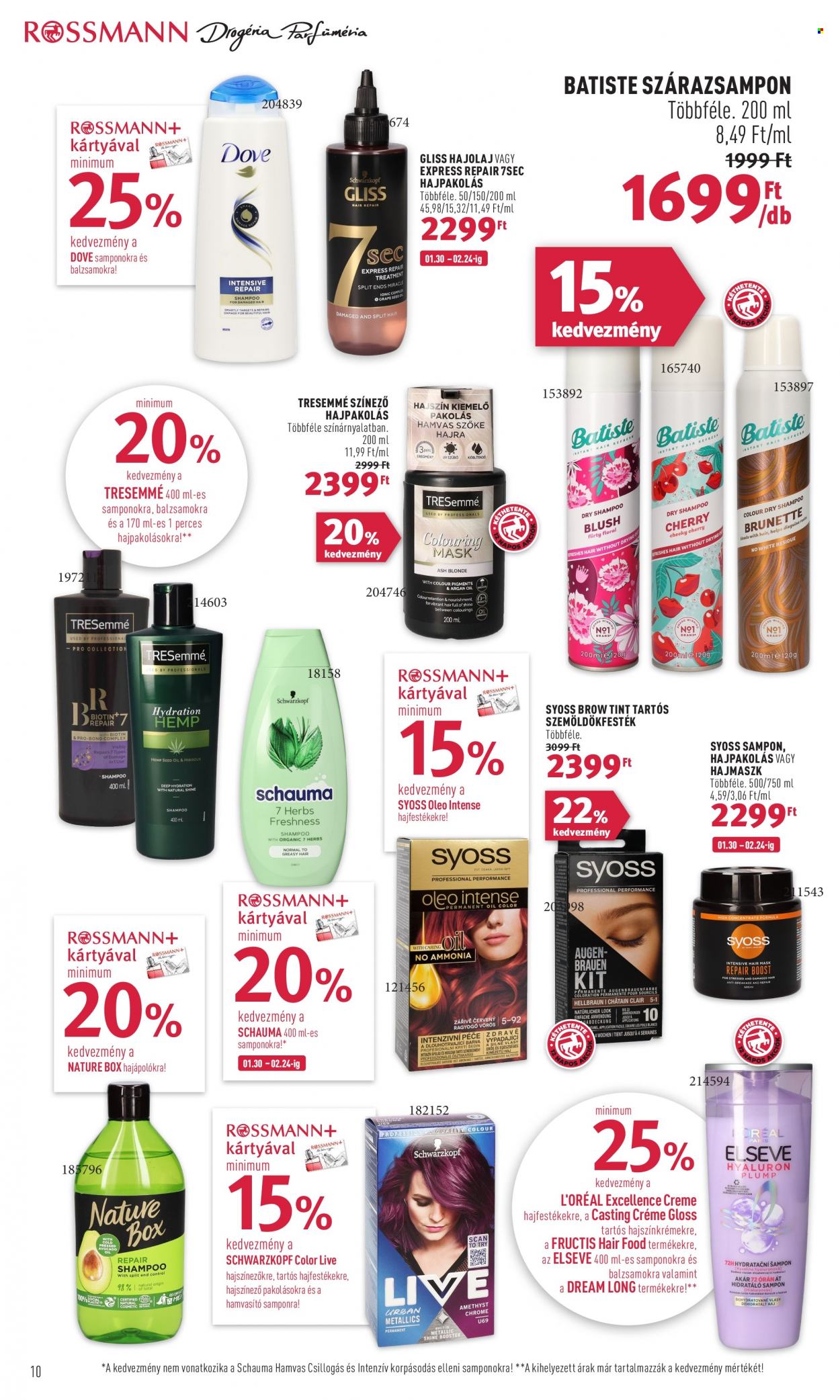 Rossmann akciós újságok - 2023.02.13 - 2023.02.24. Oldal 10