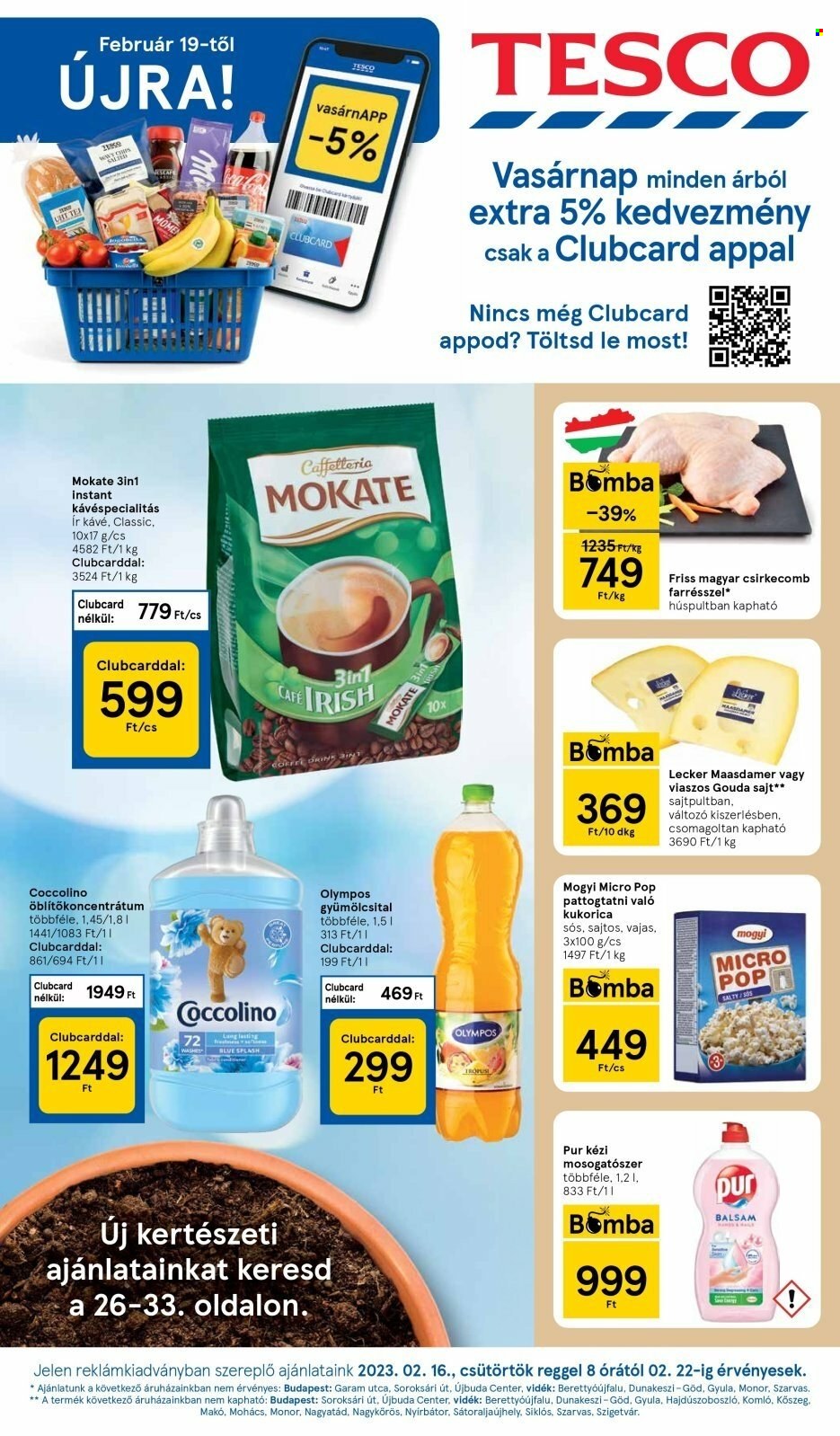 TESCO akciós újságok - 2023.02.16 - 2023.02.22. Oldal 1