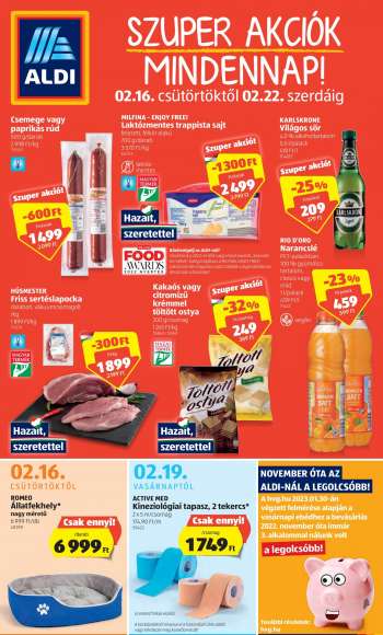 Újság Aldi - 2023.02.16 - 2023.02.22.