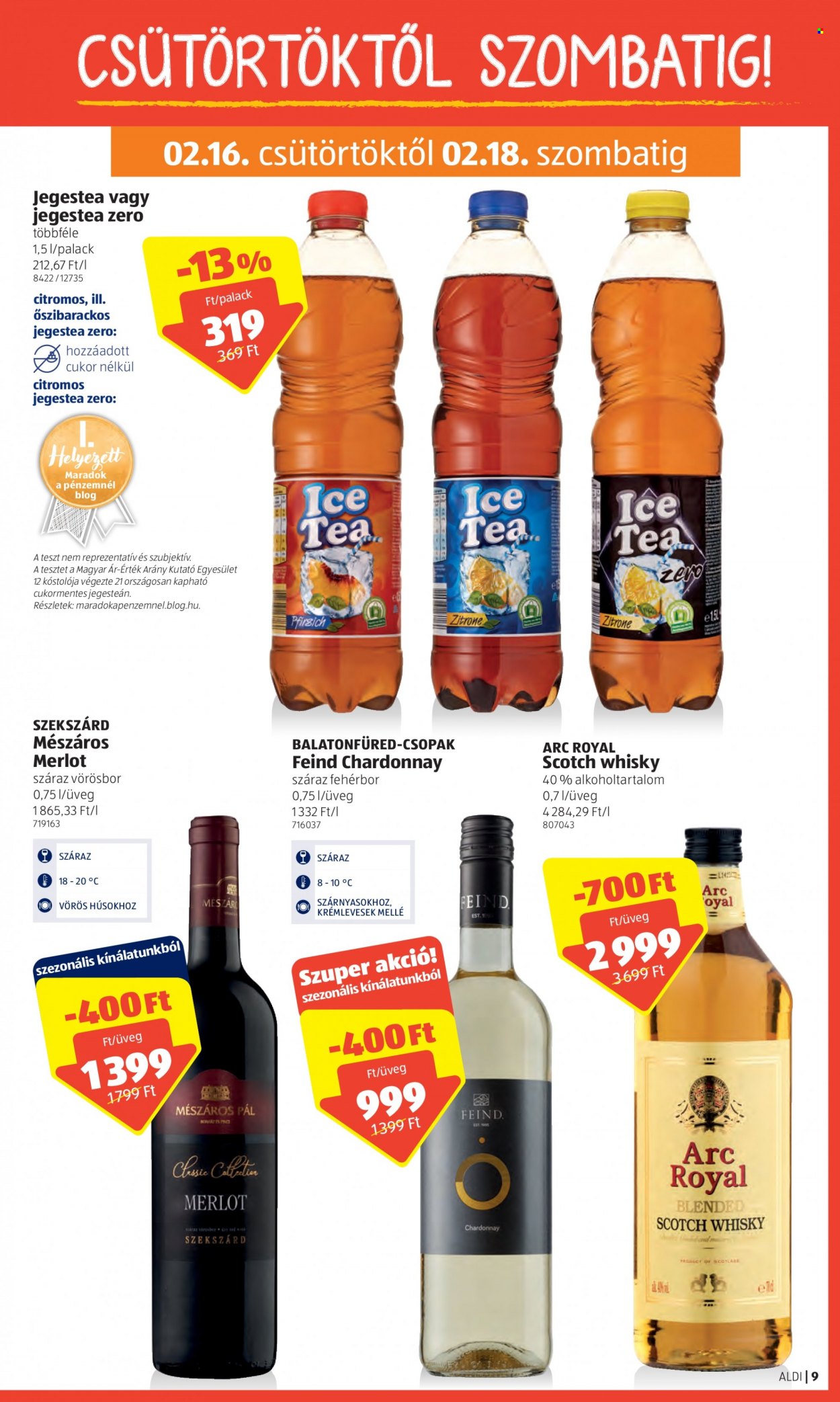 Aldi akciós újságok - 2023.02.16 - 2023.02.22. Oldal 9
