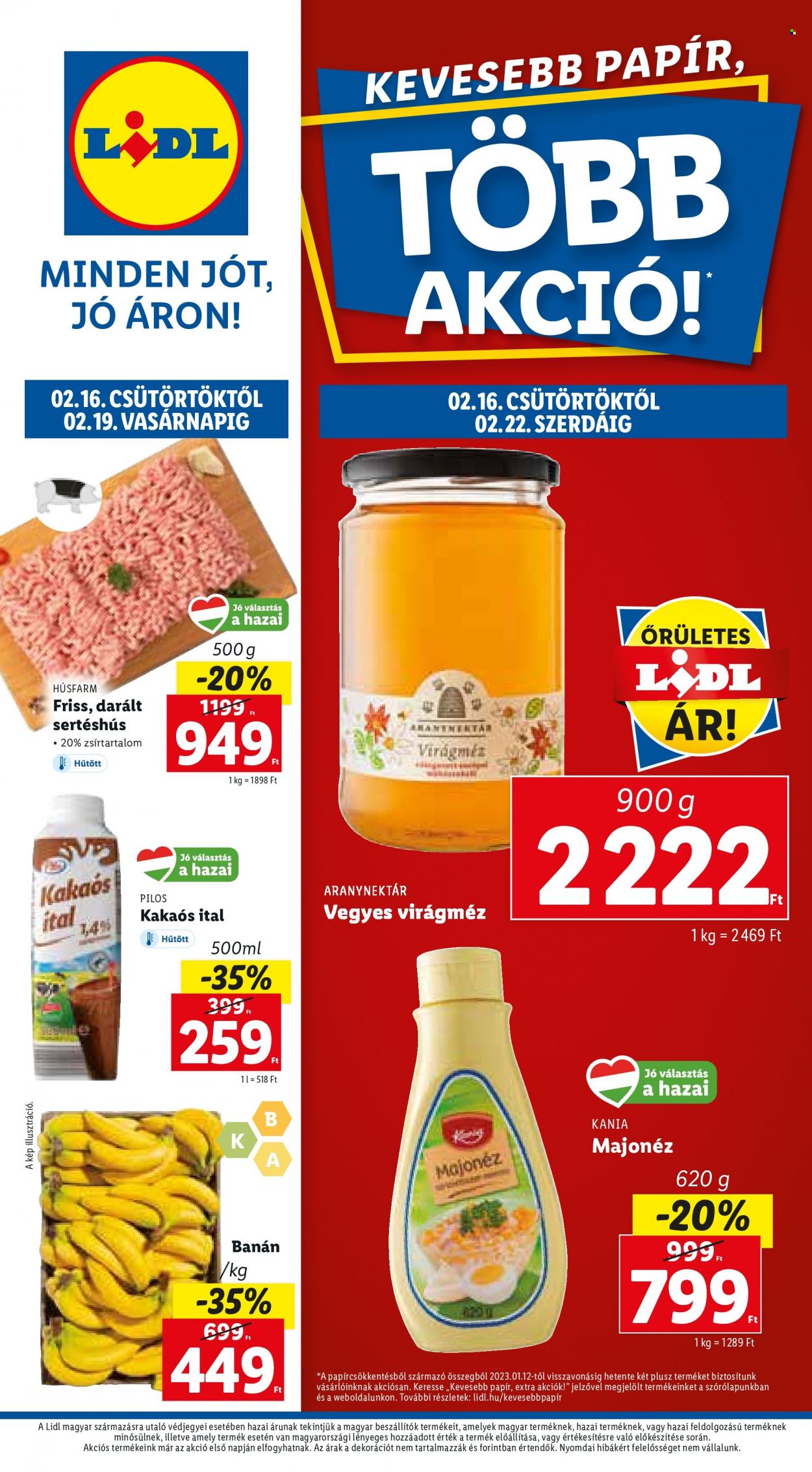 Lidl akciós újságok - 2023.02.16 - 2023.02.22. Oldal 1