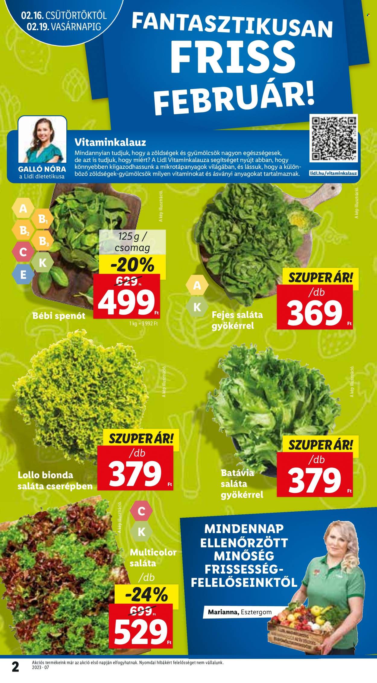 Lidl akciós újságok - 2023.02.16 - 2023.02.22. Oldal 2