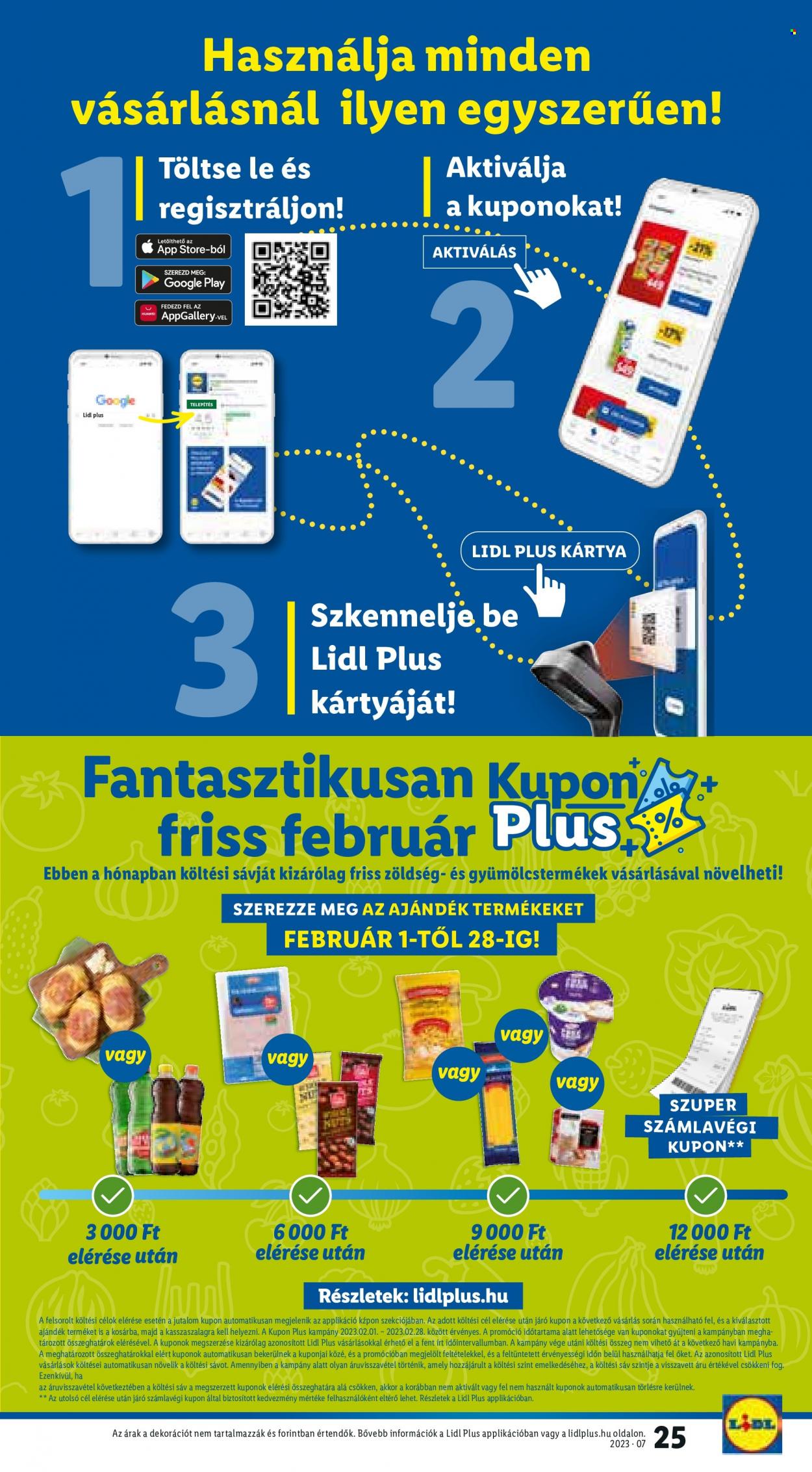 Lidl akciós újságok - 2023.02.16 - 2023.02.22. Oldal 25
