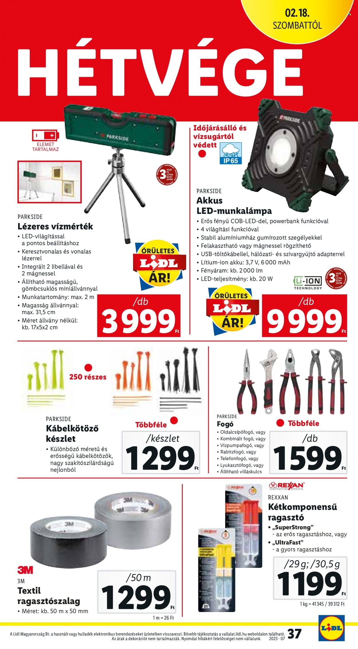 Lidl akciós újságok - 2023.02.16 - 2023.02.22. Oldal 37