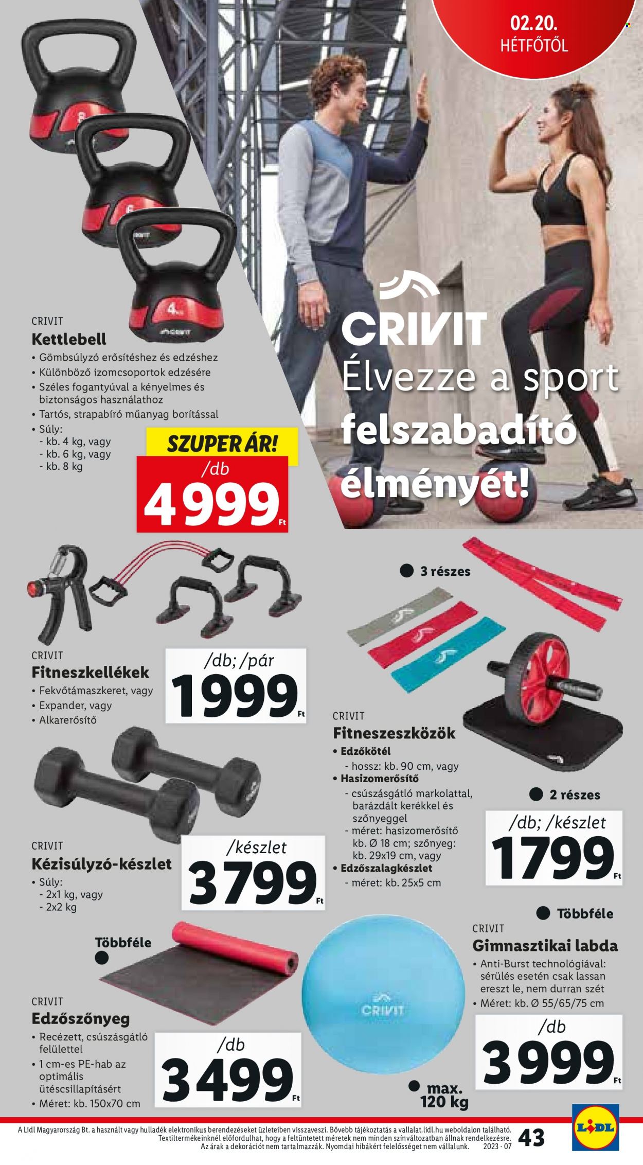 Lidl akciós újságok - 2023.02.16 - 2023.02.22. Oldal 43