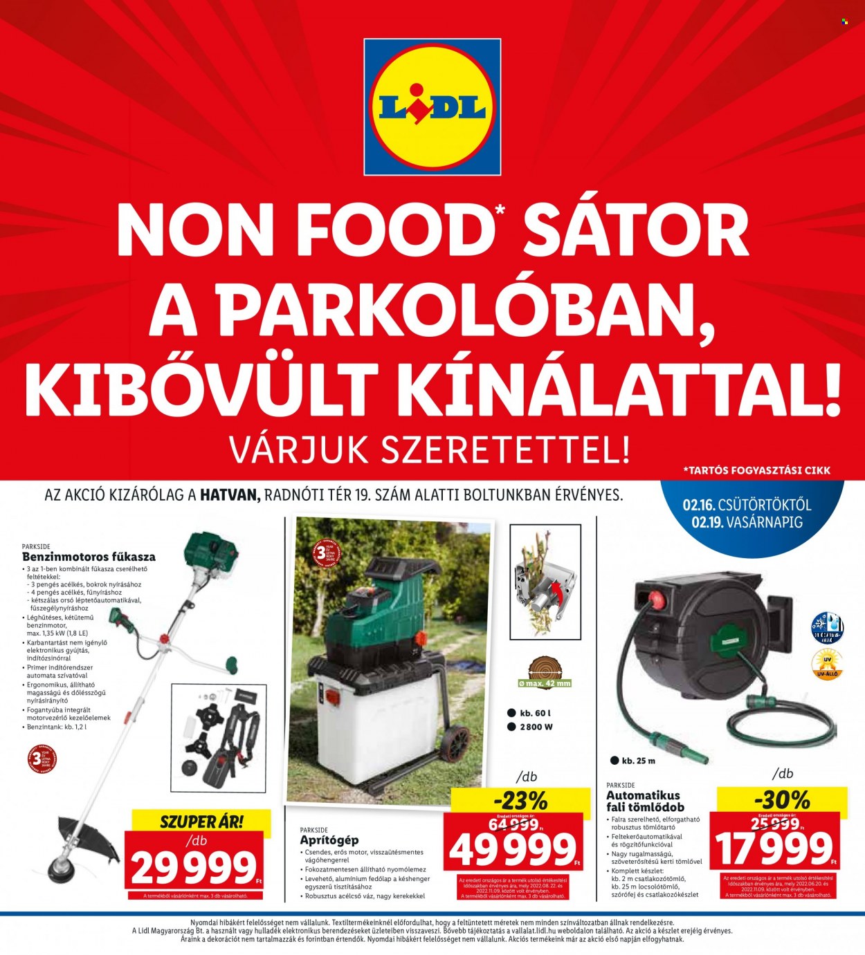 Lidl akciós újságok - 2023.02.16 - 2023.02.19. Oldal 1