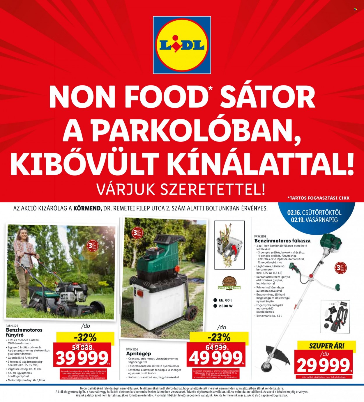 Lidl akciós újságok - 2023.02.16 - 2023.02.19. Oldal 1