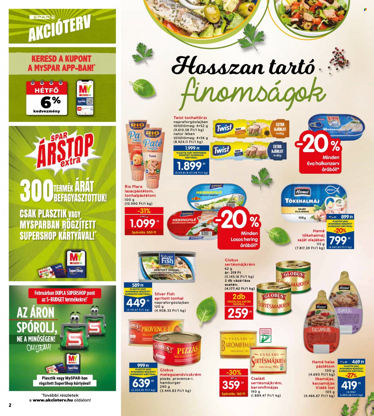 INTERSPAR akciós újságok - 2023.02.16 - 2023.02.22. Oldal 2
