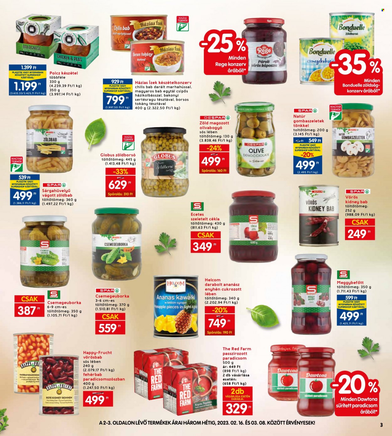 INTERSPAR akciós újságok - 2023.02.16 - 2023.02.22. Oldal 3