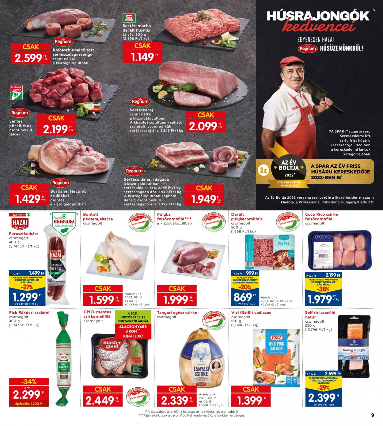 INTERSPAR akciós újságok - 2023.02.16 - 2023.02.22. Oldal 11