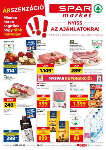 Újság SPAR market - 2023.02.16 - 2023.02.22.