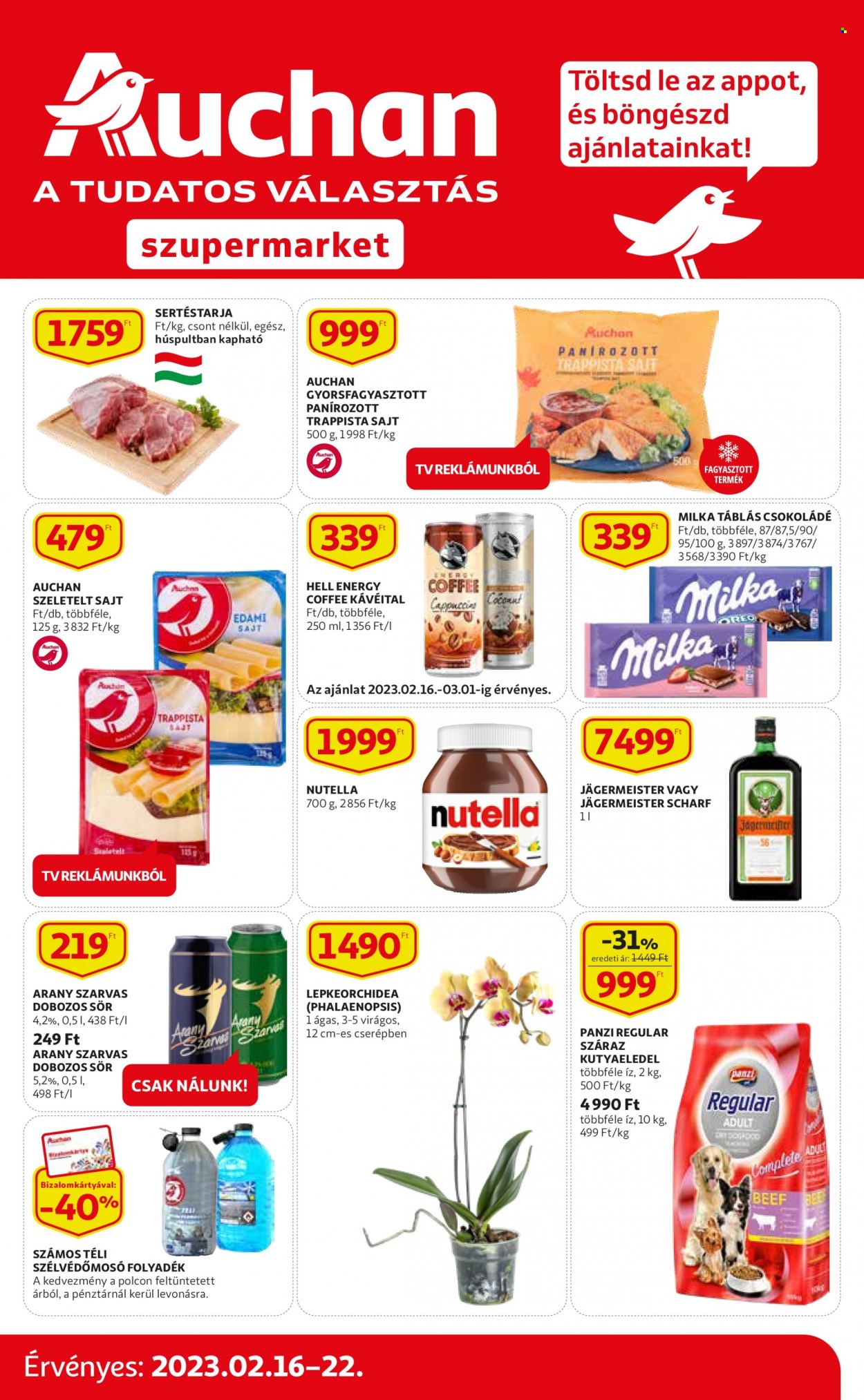 Auchan akciós újságok - 2023.02.16 - 2023.02.22. Oldal 1