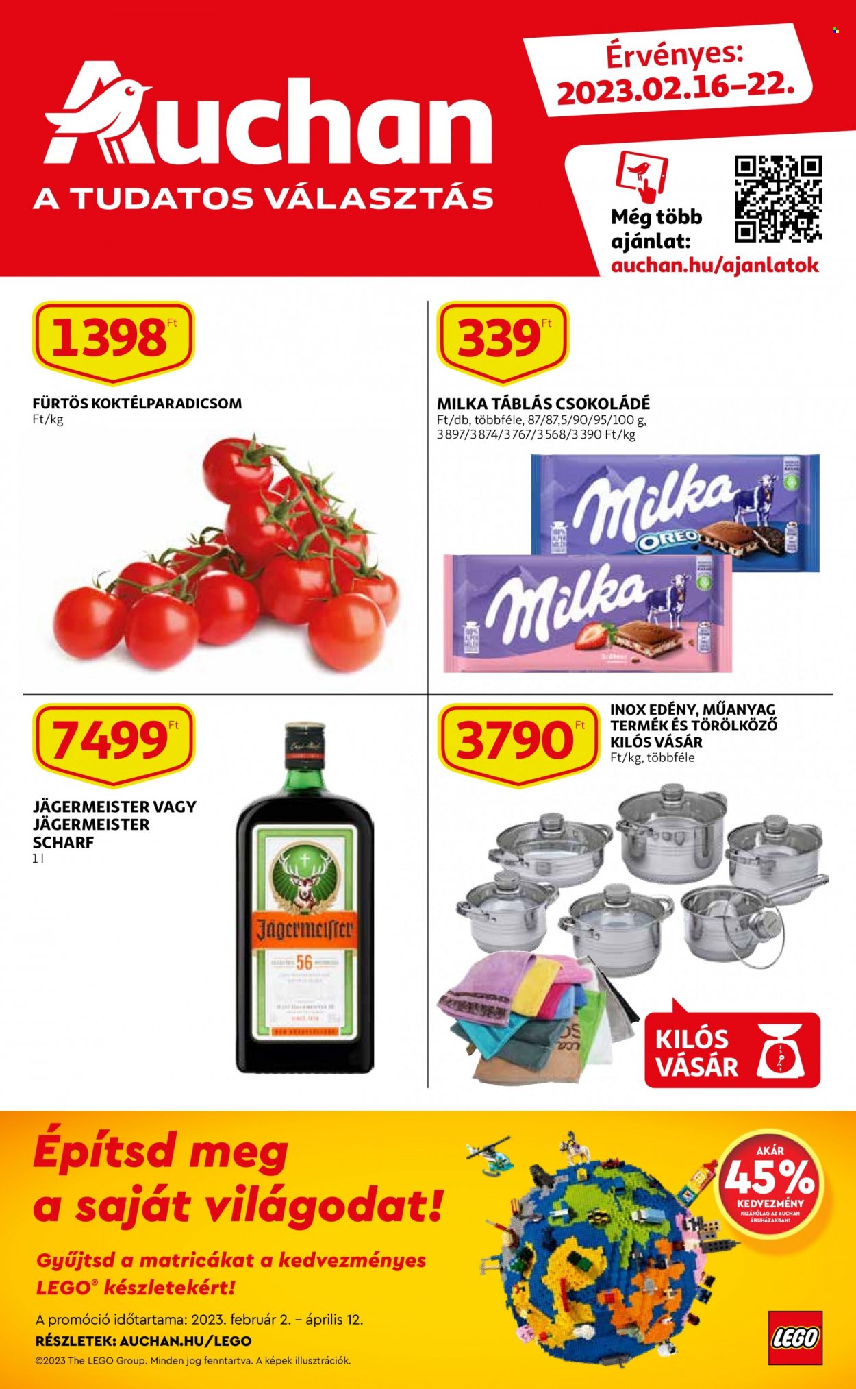 Auchan akciós újságok - 2023.02.16 - 2023.02.22. Oldal 1