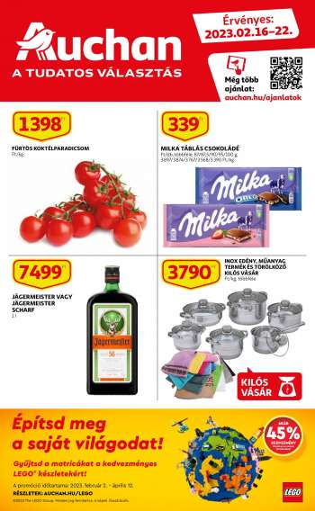 Újság Auchan - 2023.02.16 - 2023.02.22.