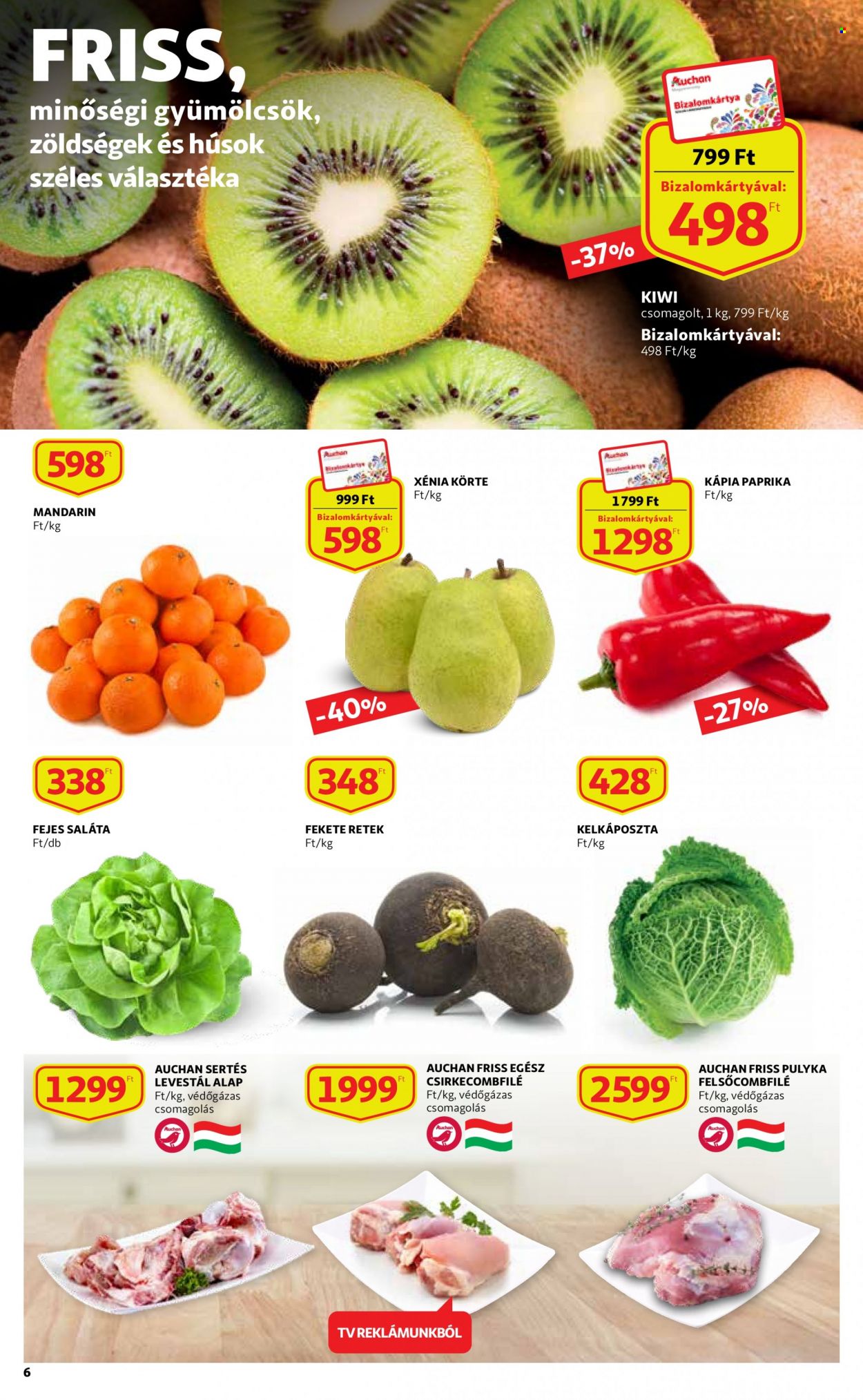 Auchan akciós újságok - 2023.02.16 - 2023.02.22. Oldal 6