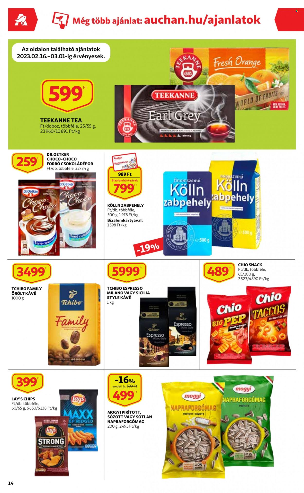 Auchan akciós újságok - 2023.02.16 - 2023.02.22. Oldal 14