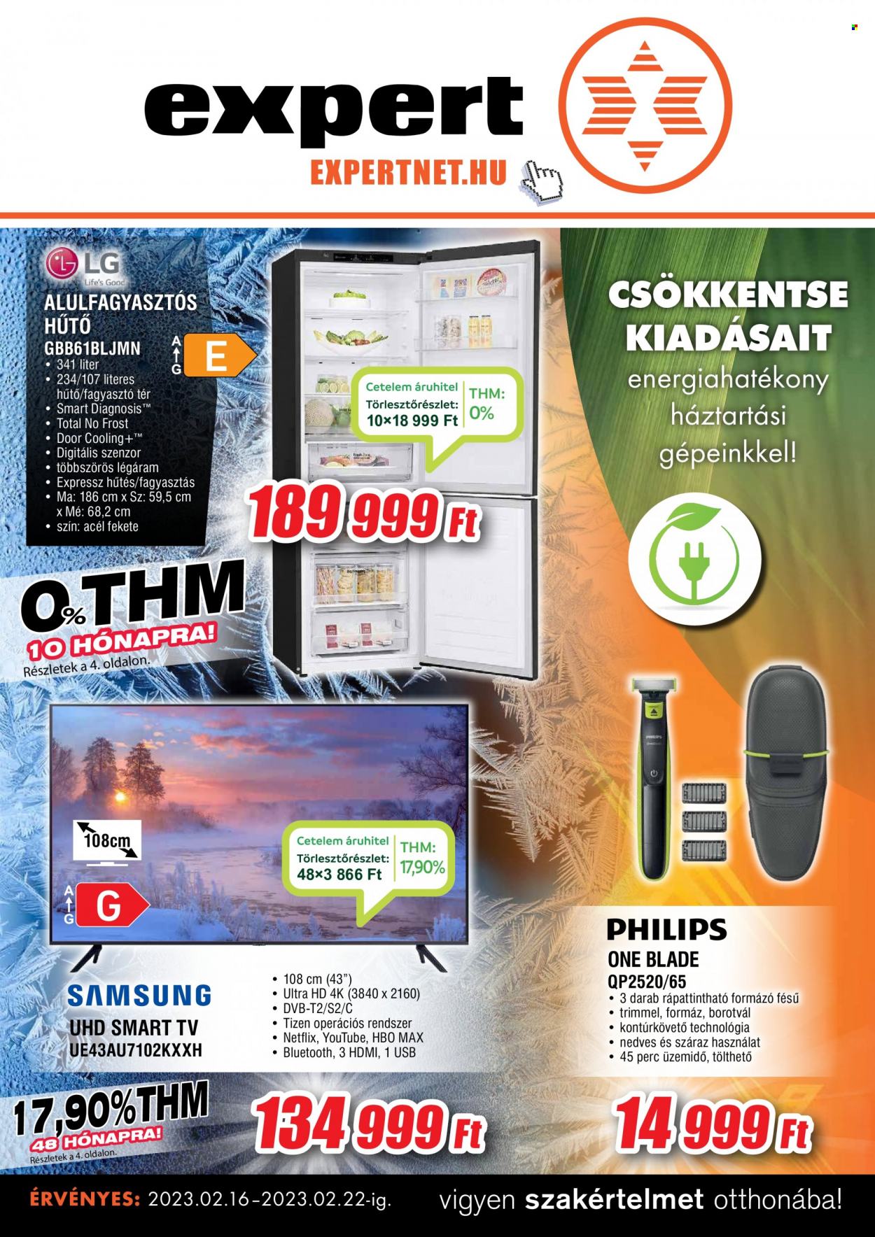 Expert akciós újságok - 2023.02.16 - 2023.02.22. Oldal 1