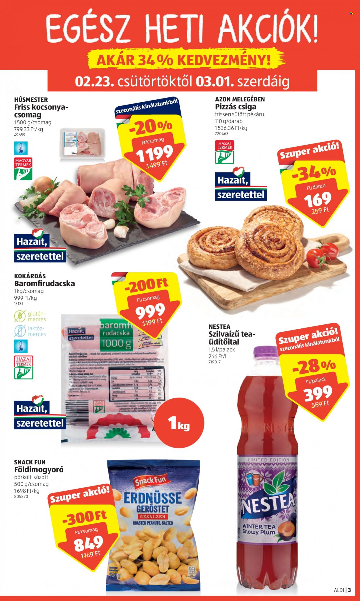 Aldi akciós újságok - 2023.02.23 - 2023.03.01. Oldal 3