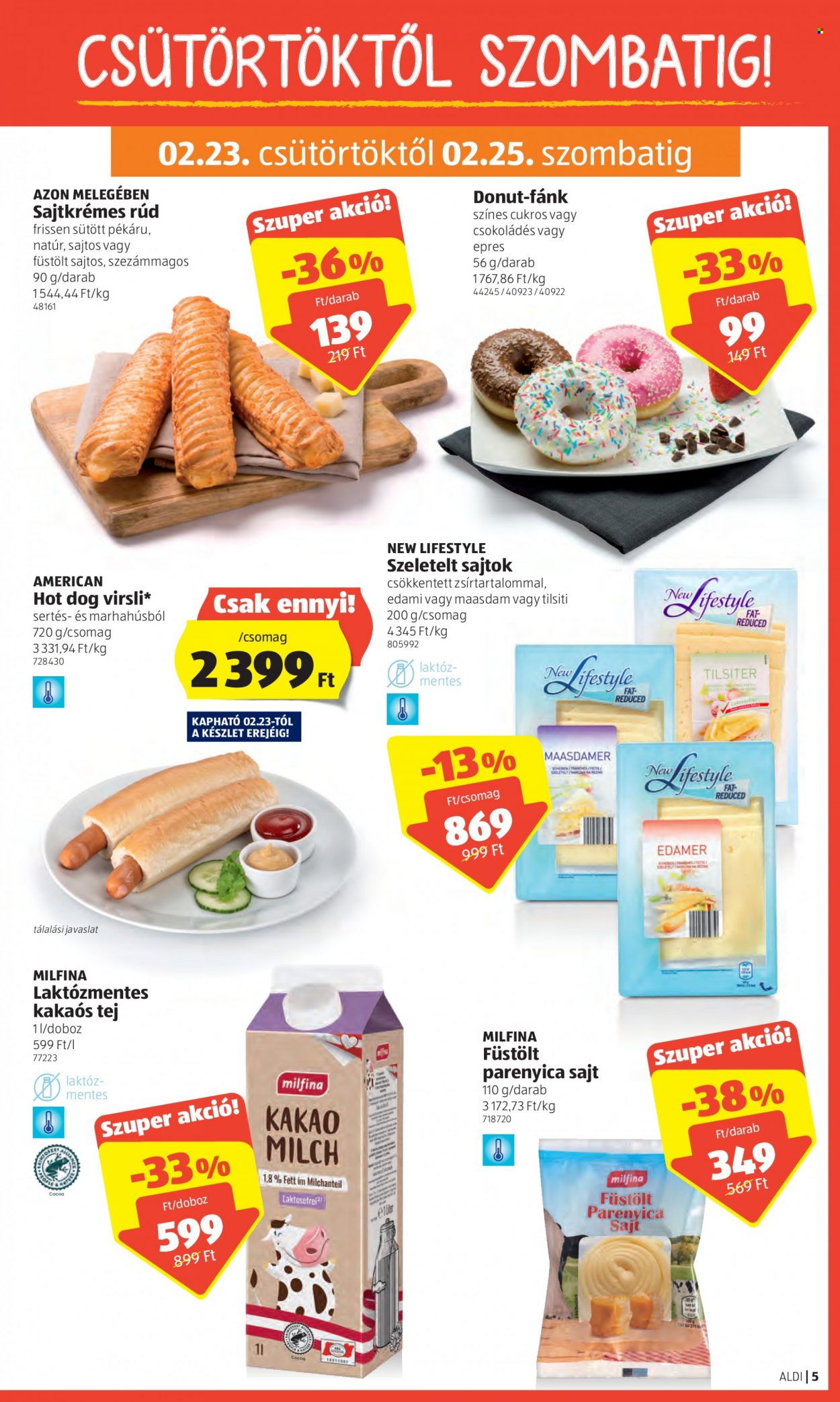 Aldi akciós újságok - 2023.02.23 - 2023.03.01. Oldal 5