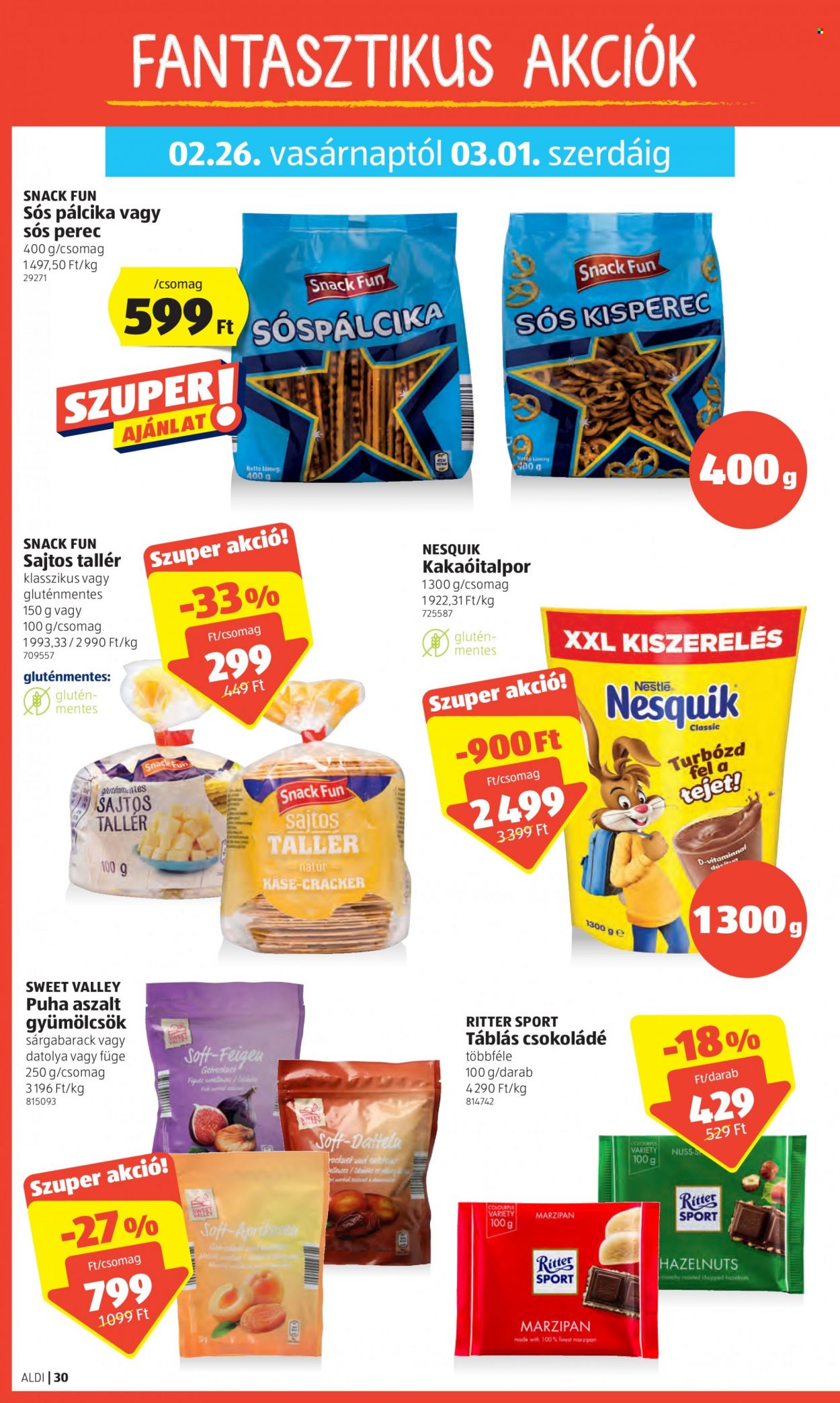 Aldi akciós újságok - 2023.02.23 - 2023.03.01. Oldal 30