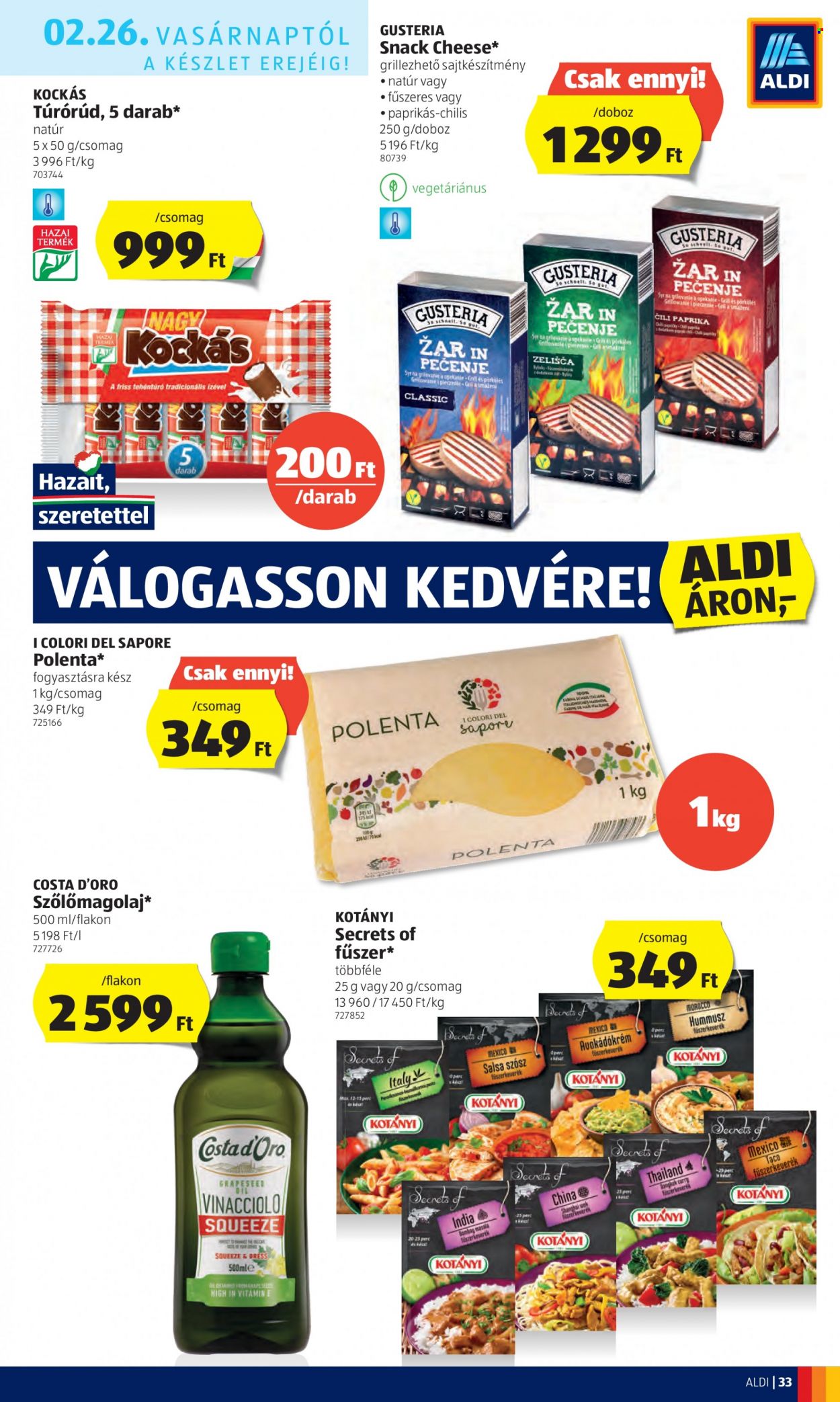 Aldi akciós újságok - 2023.02.23 - 2023.03.01. Oldal 33