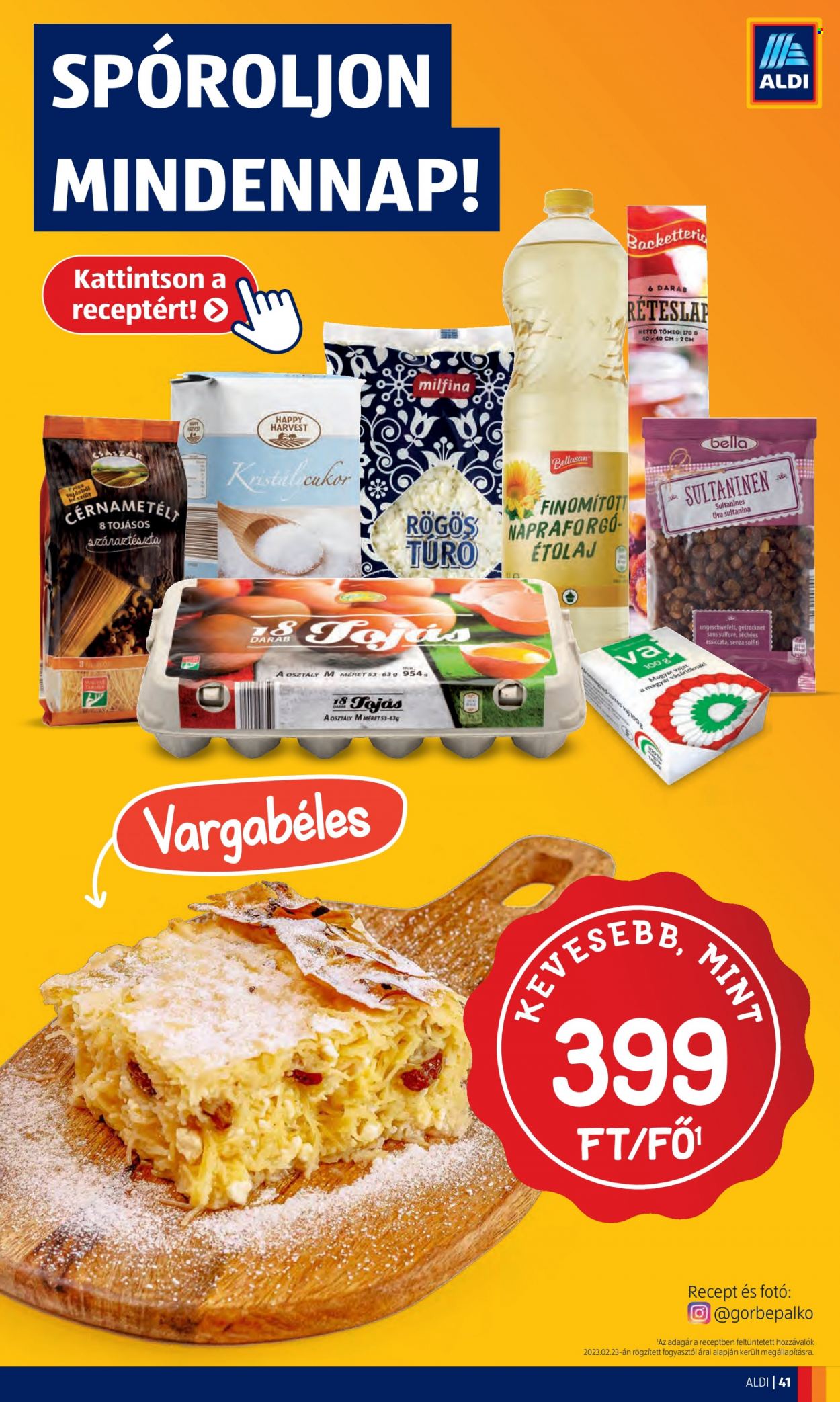 Aldi akciós újságok - 2023.02.23 - 2023.03.01. Oldal 41