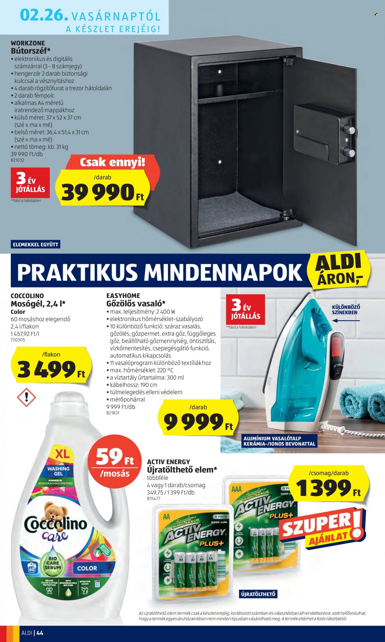 Aldi akciós újságok - 2023.02.23 - 2023.03.01. Oldal 44