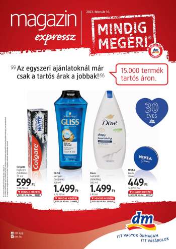 Akciós újság dm drogerie markt