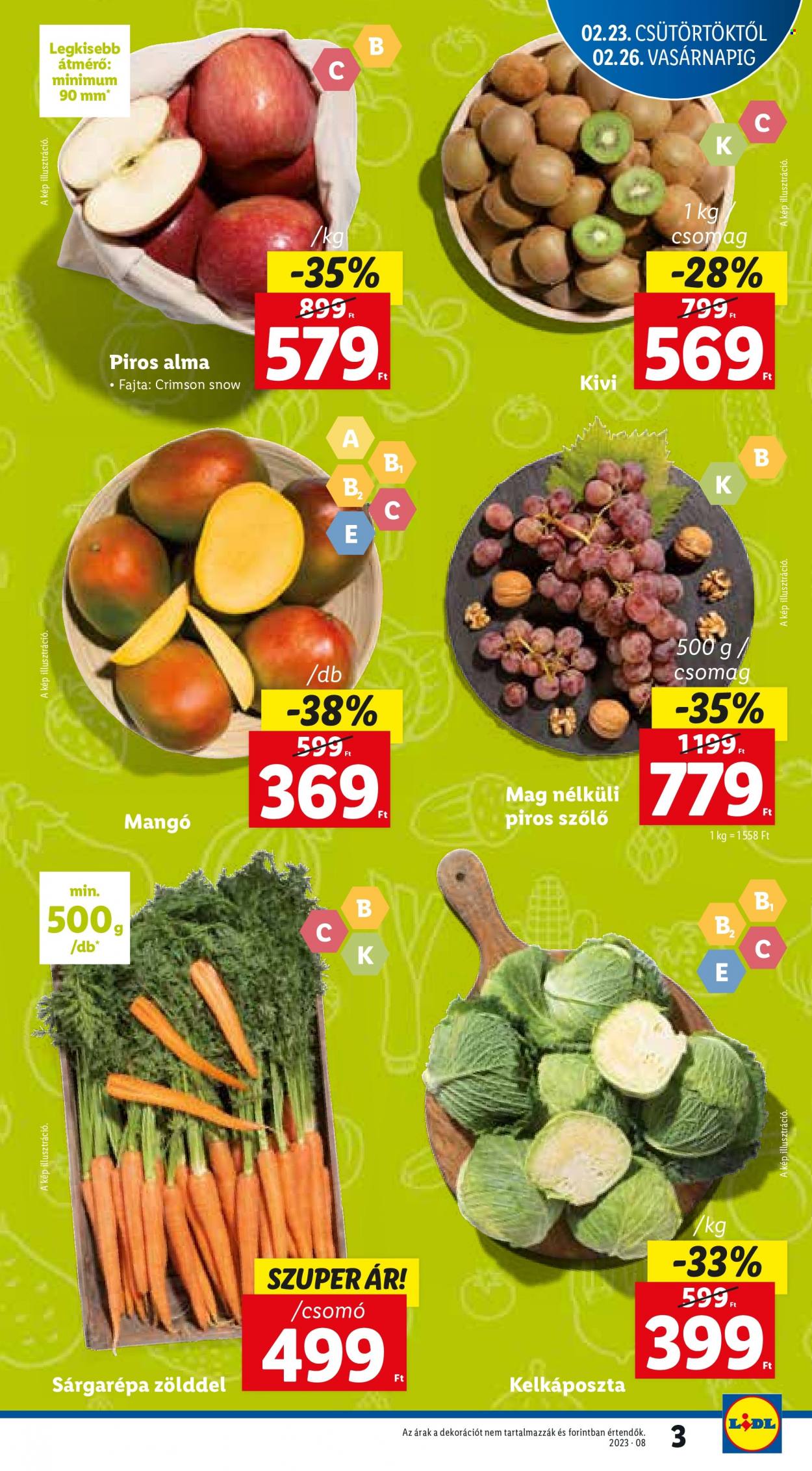 Lidl akciós újságok - 2023.02.23 - 2023.03.01. Oldal 3