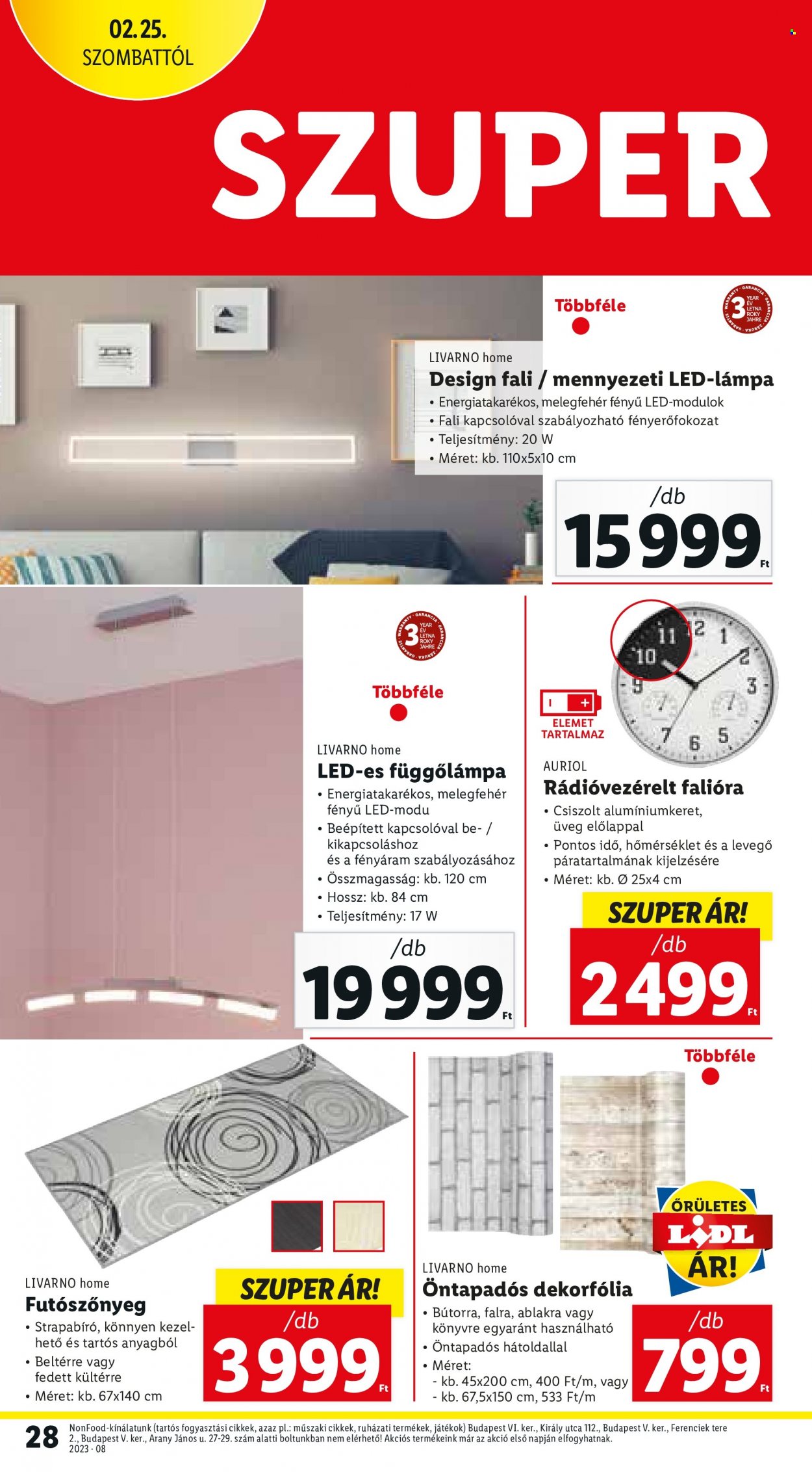 Lidl akciós újságok - 2023.02.23 - 2023.03.01. Oldal 28
