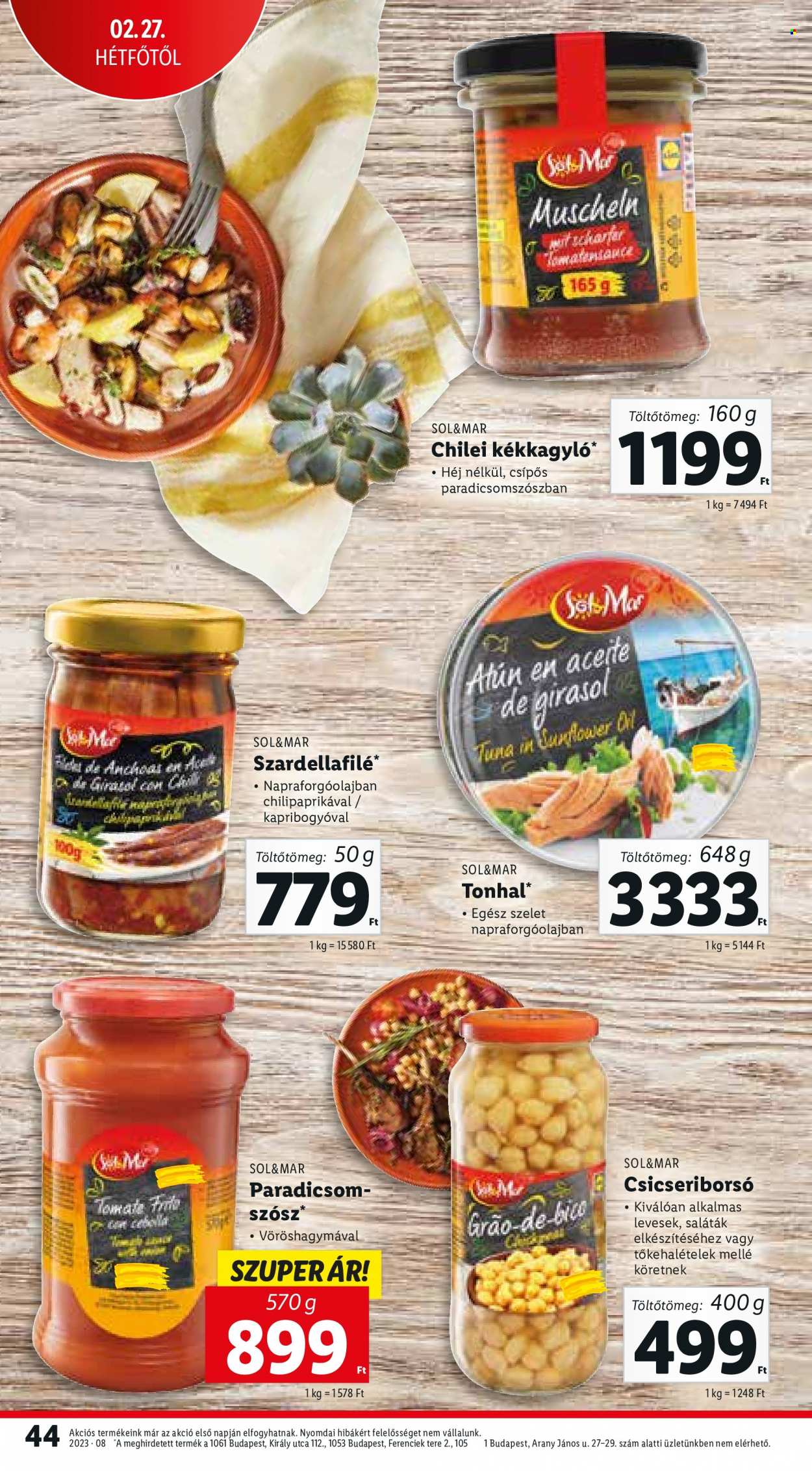 Lidl akciós újságok - 2023.02.23 - 2023.03.01. Oldal 44
