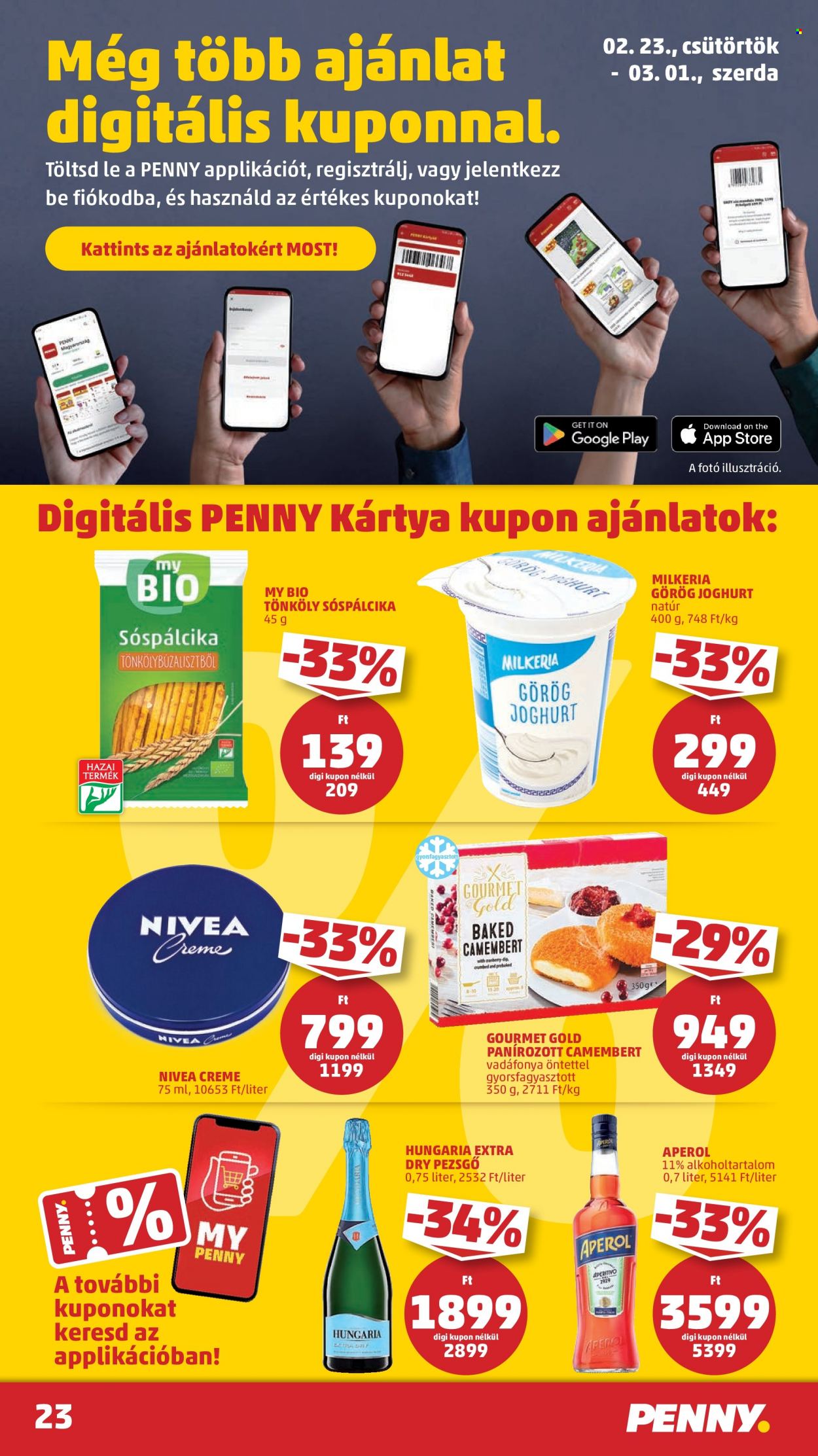 Penny Market akciós újságok - 2023.02.23 - 2023.03.01. Oldal 23