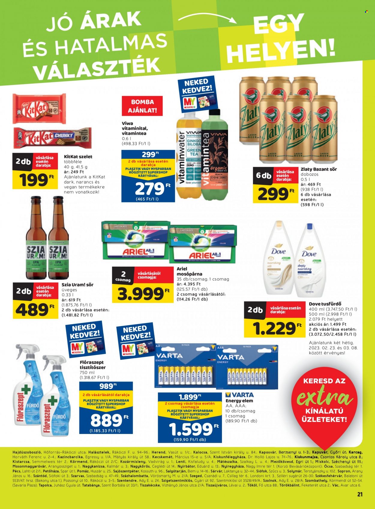 SPAR akciós újságok - 2023.02.23 - 2023.03.01. Oldal 2