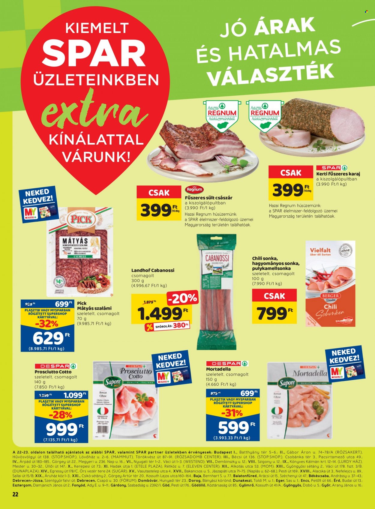 SPAR akciós újságok - 2023.02.23 - 2023.03.01. Oldal 3