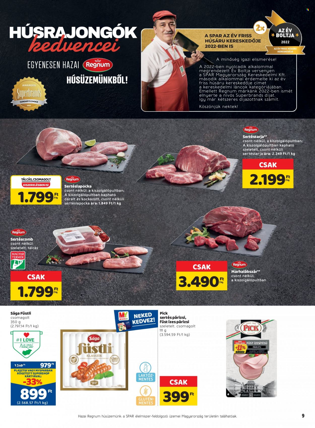 SPAR akciós újságok - 2023.02.23 - 2023.03.01. Oldal 13