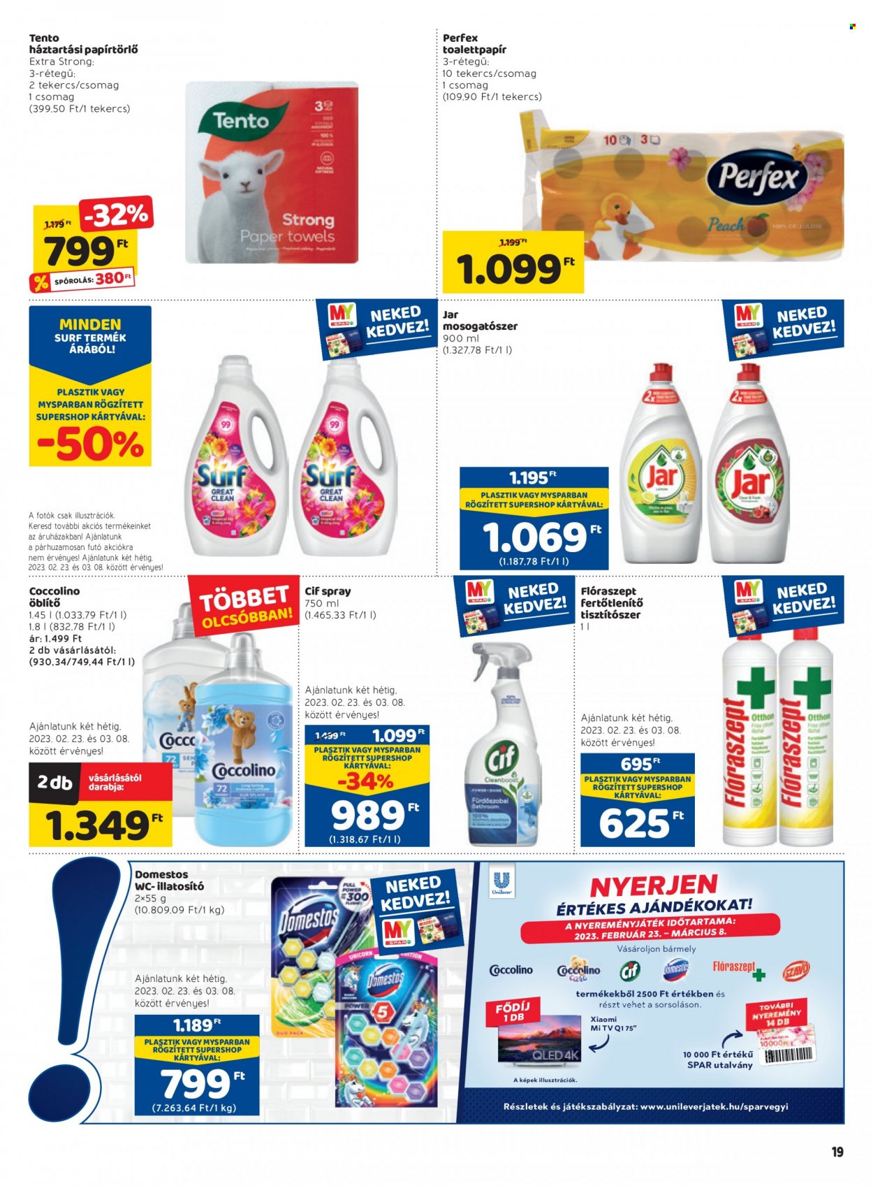 SPAR akciós újságok - 2023.02.23 - 2023.03.01. Oldal 23