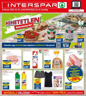 Újság INTERSPAR - 2023.02.23 - 2023.03.01.