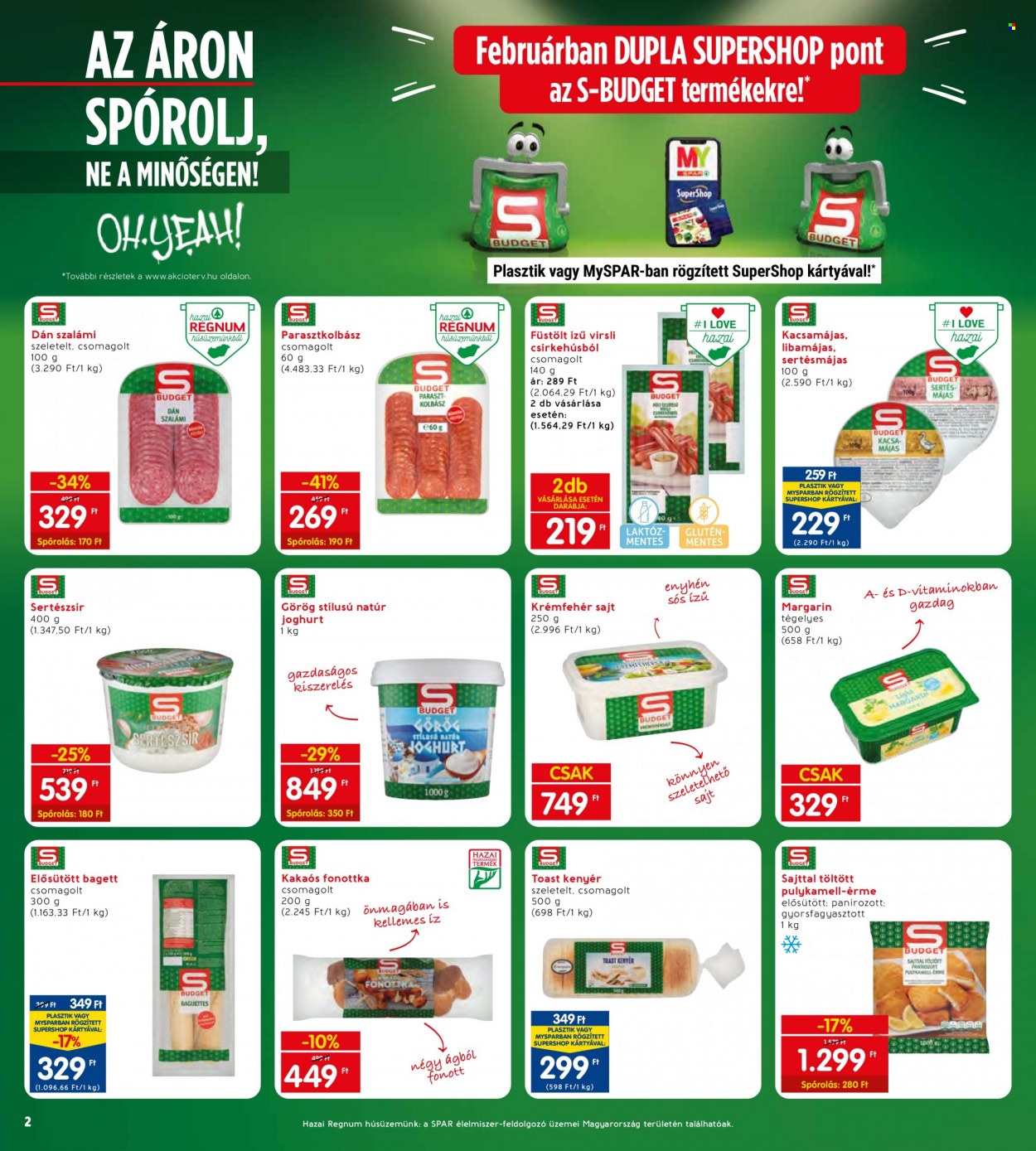 INTERSPAR akciós újságok - 2023.02.23 - 2023.03.01. Oldal 2