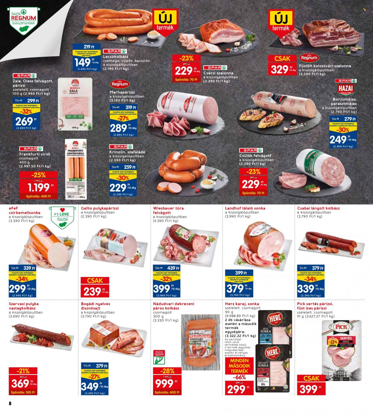 INTERSPAR akciós újságok - 2023.02.23 - 2023.03.01. Oldal 10