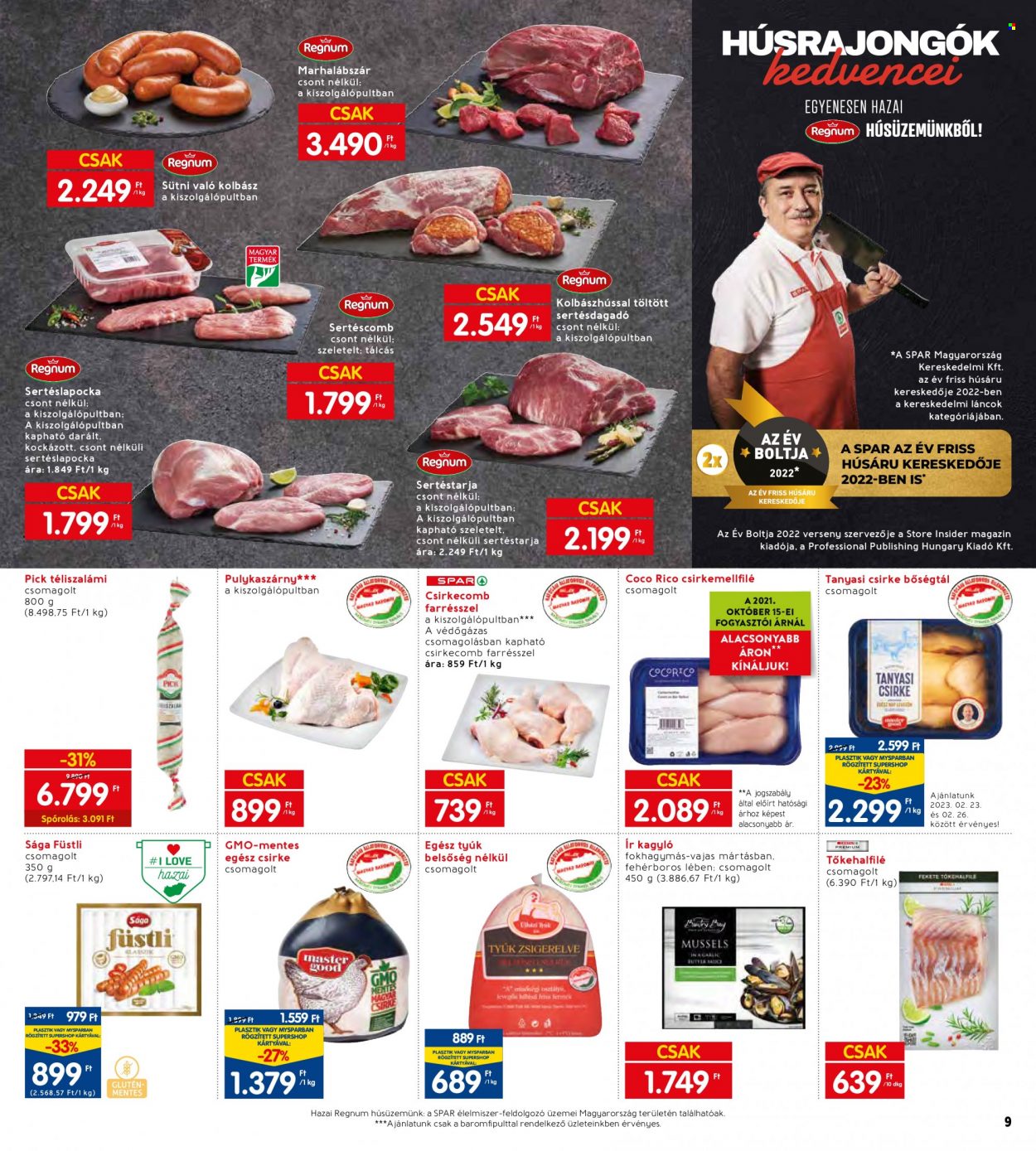 INTERSPAR akciós újságok - 2023.02.23 - 2023.03.01. Oldal 11