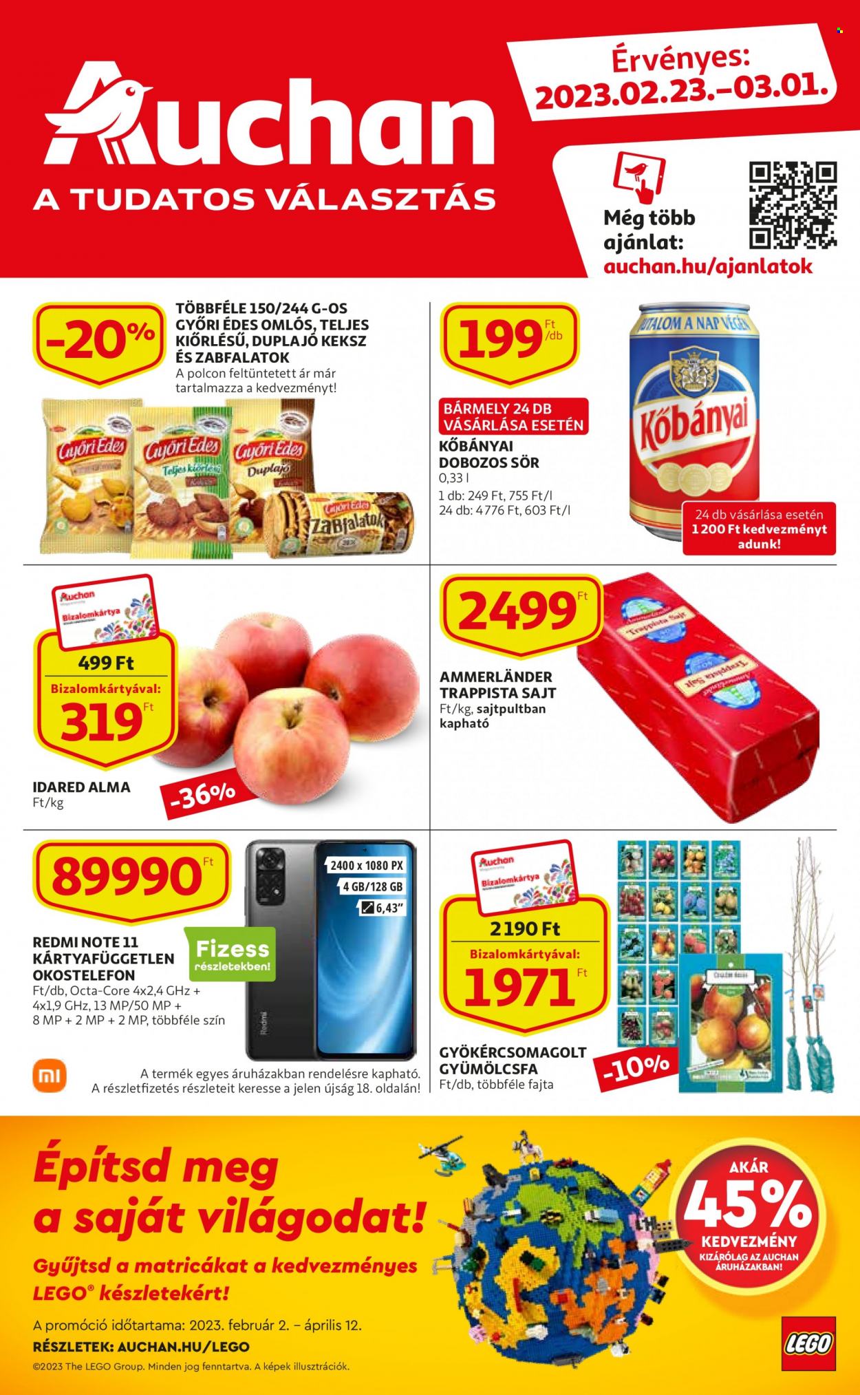 Auchan akciós újságok - 2023.02.23 - 2023.03.01. Oldal 1