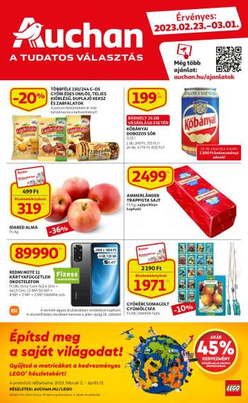 Újság Auchan - 2023.02.23 - 2023.03.01.