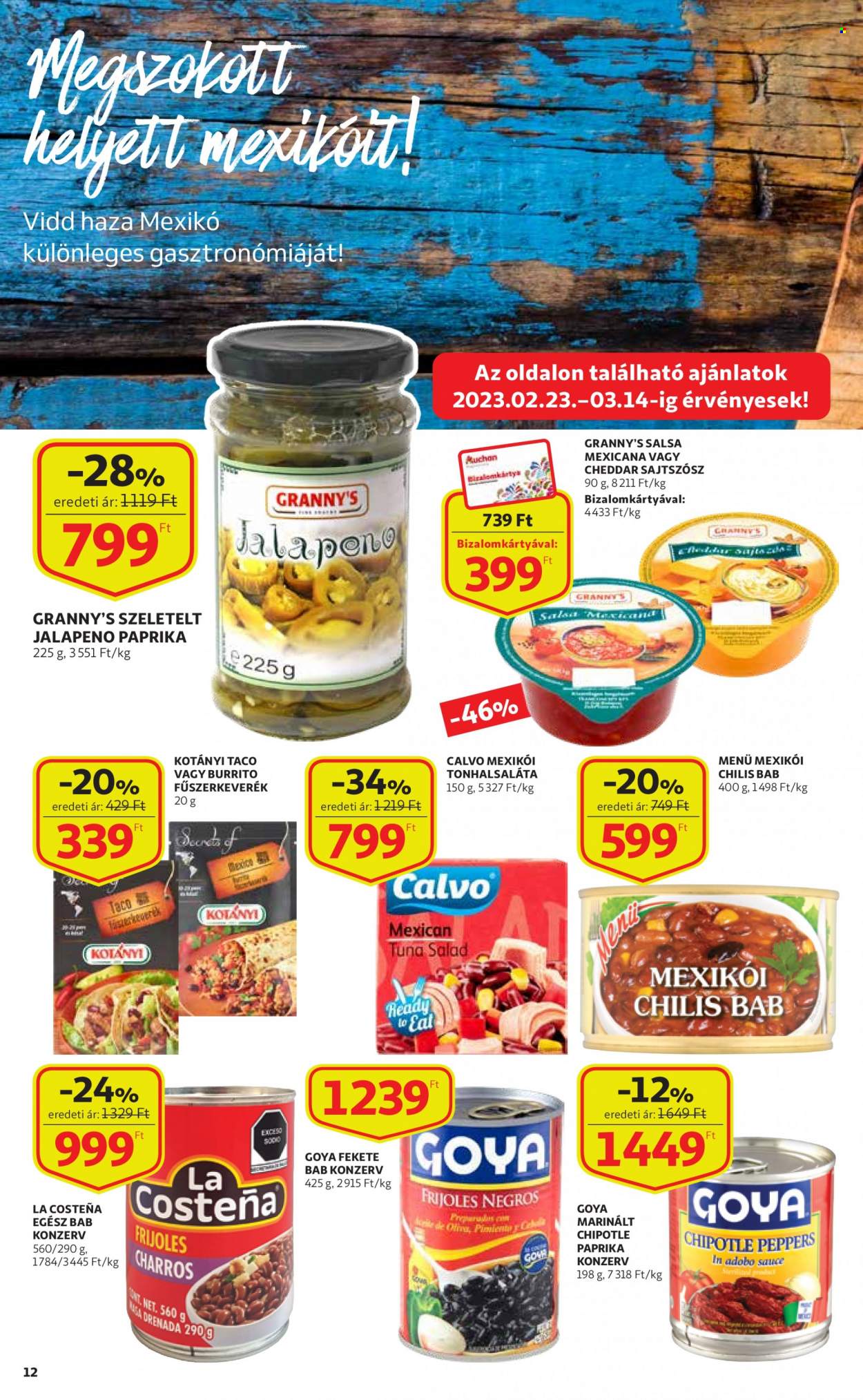 Auchan akciós újságok - 2023.02.23 - 2023.03.01. Oldal 12