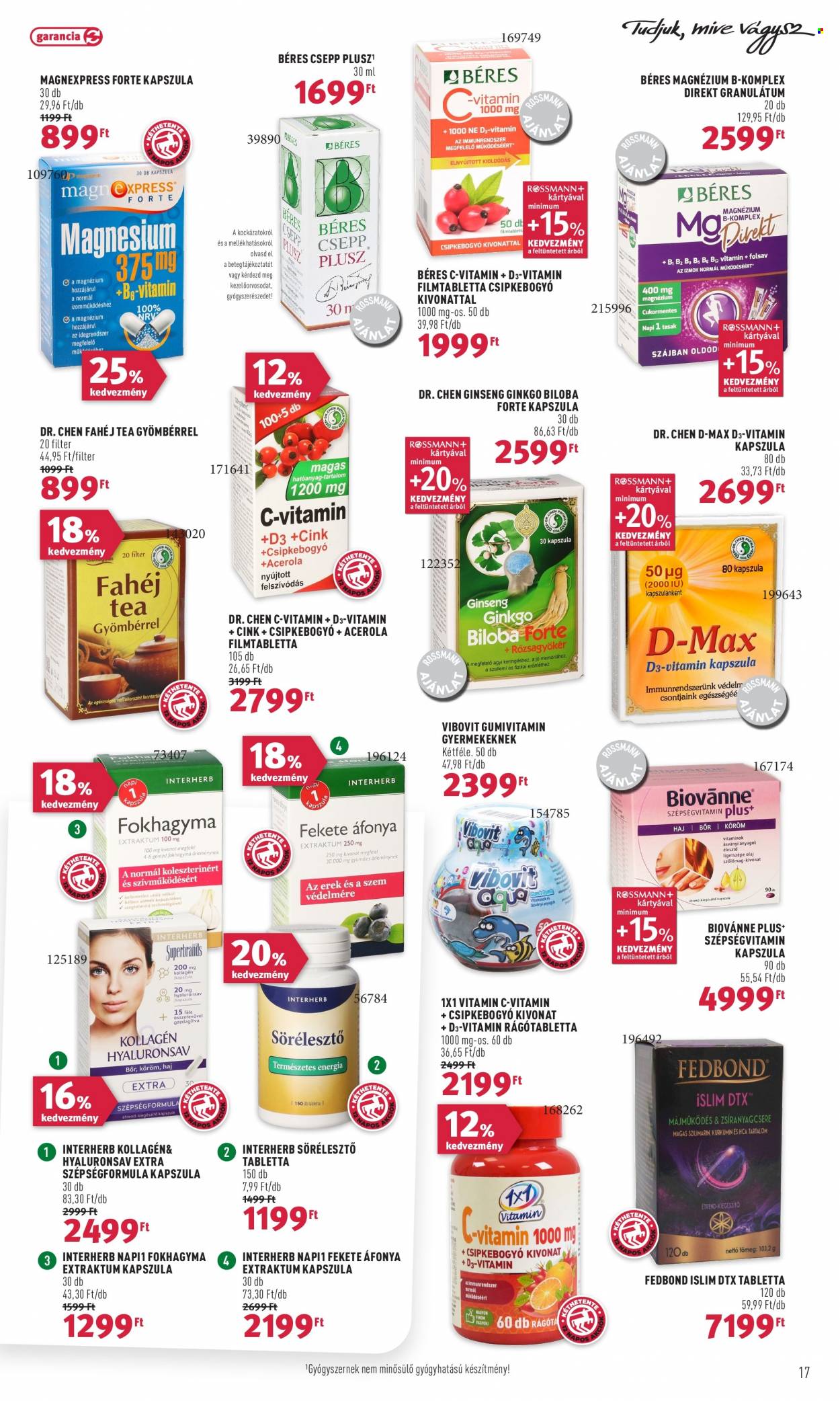 Rossmann akciós újságok - 2023.02.27 - 2023.03.10. Oldal 17