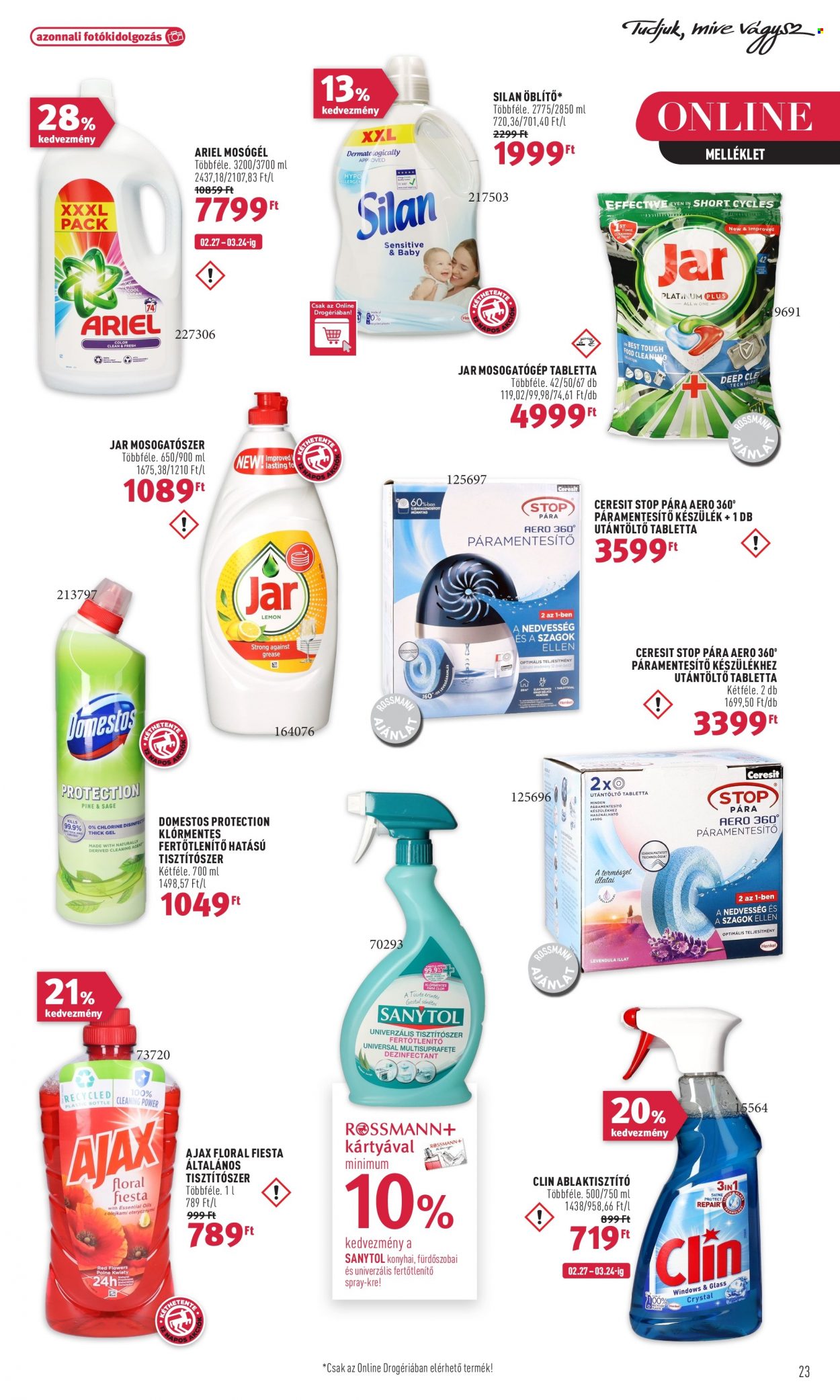Rossmann akciós újságok - 2023.02.27 - 2023.03.10. Oldal 23