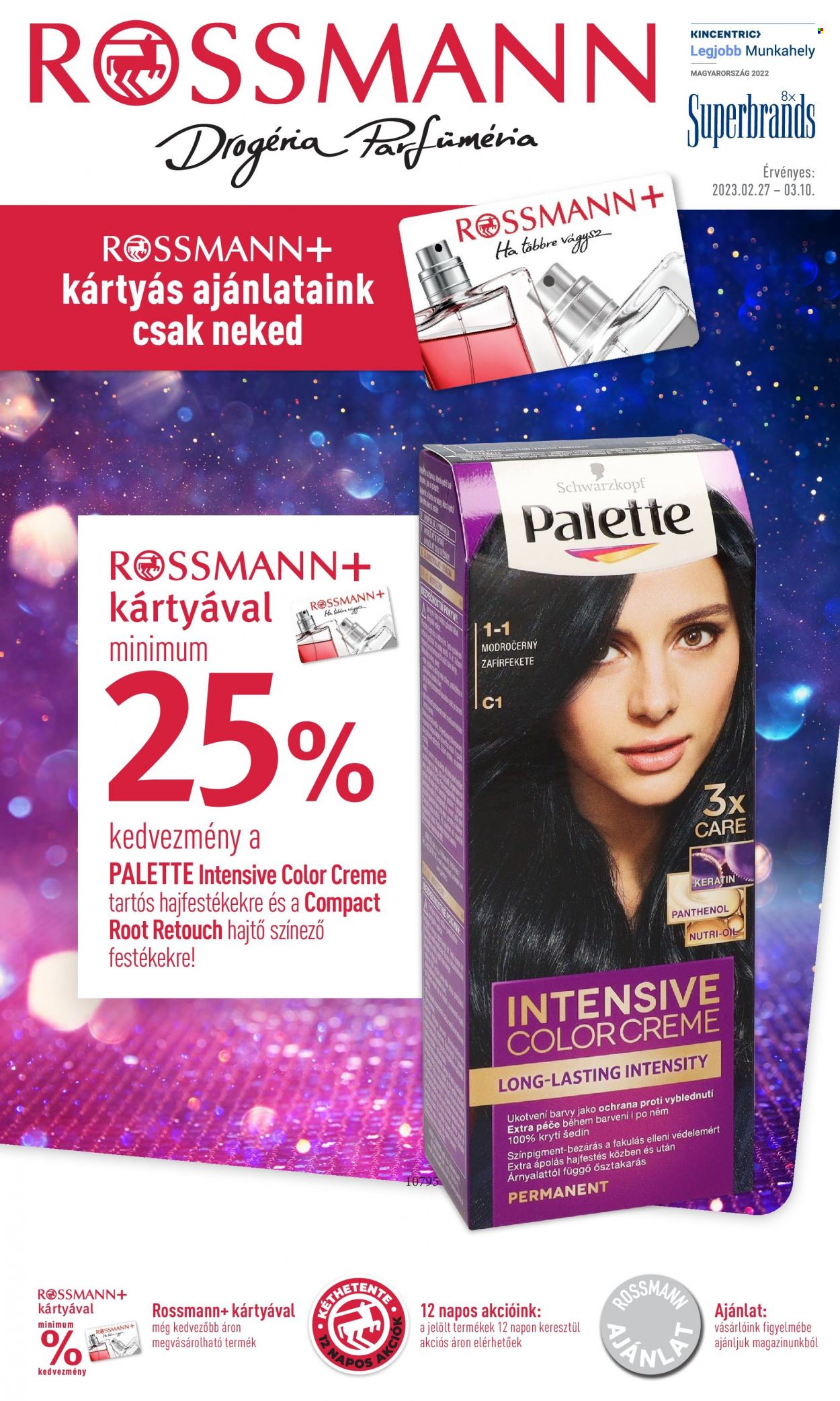 Rossmann akciós újságok - 2023.02.27 - 2023.03.10. Oldal 1