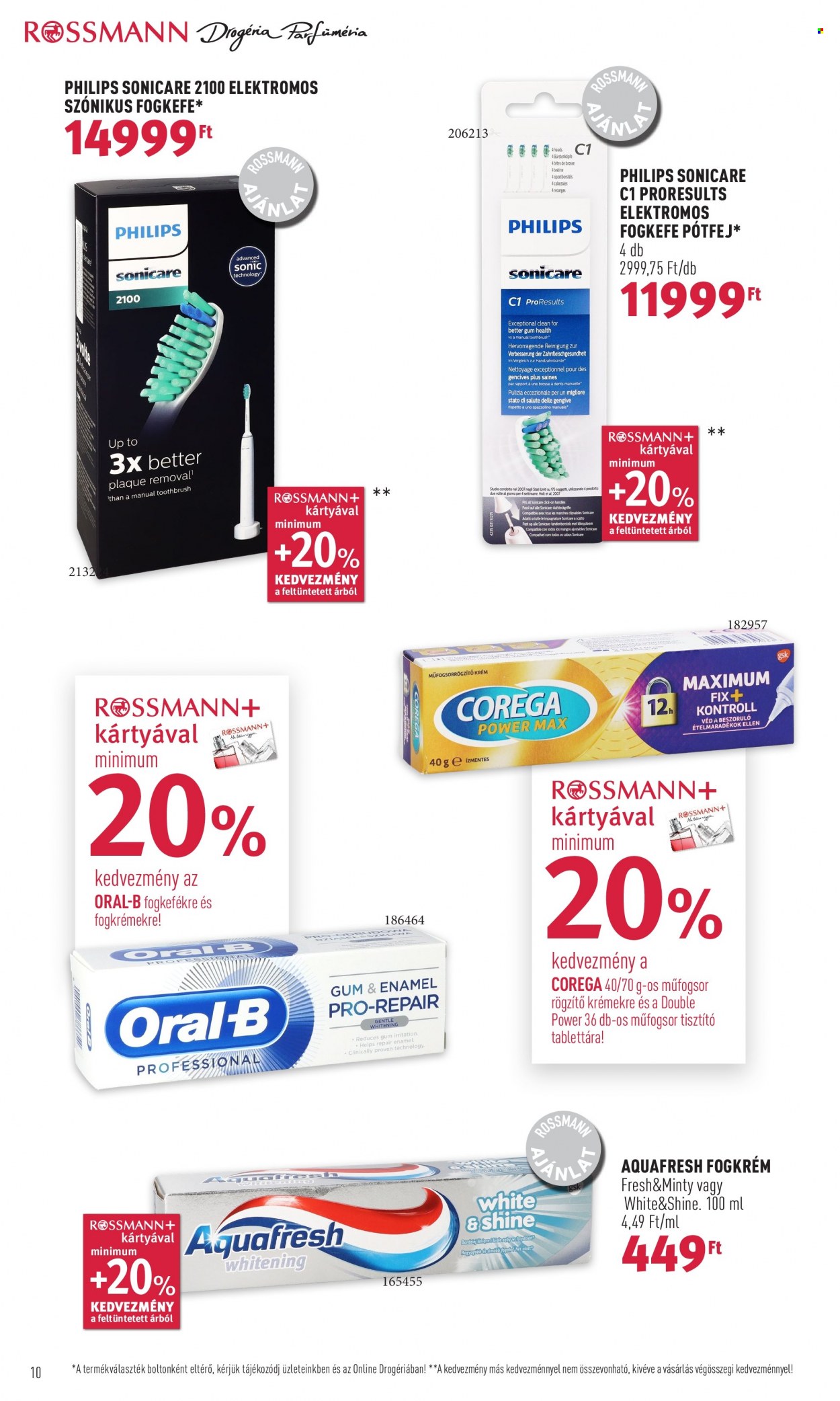 Rossmann akciós újságok - 2023.02.27 - 2023.03.10. Oldal 10